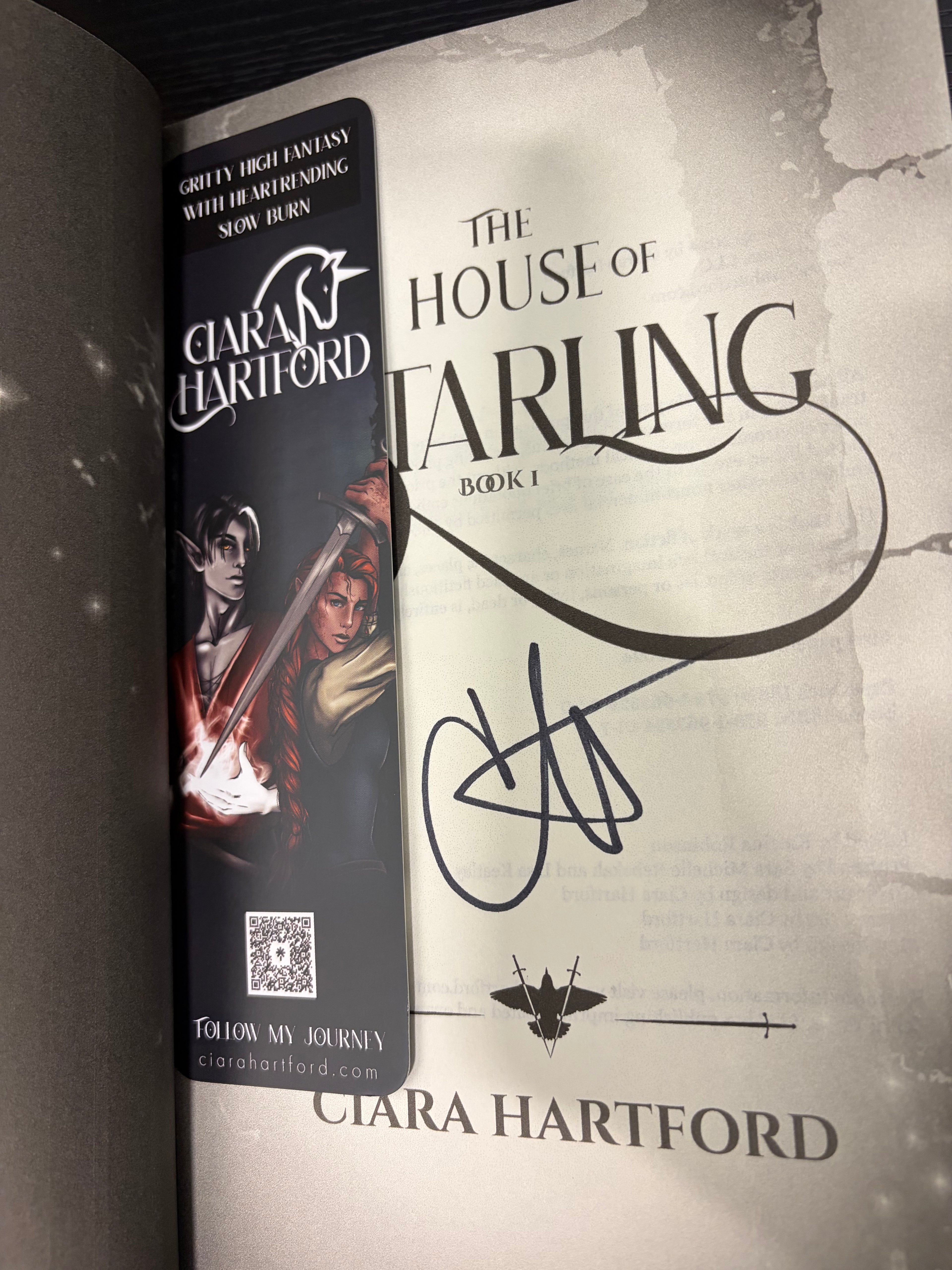 The House of Starling (The Sundering of Rhend Book 1) *signed with art*