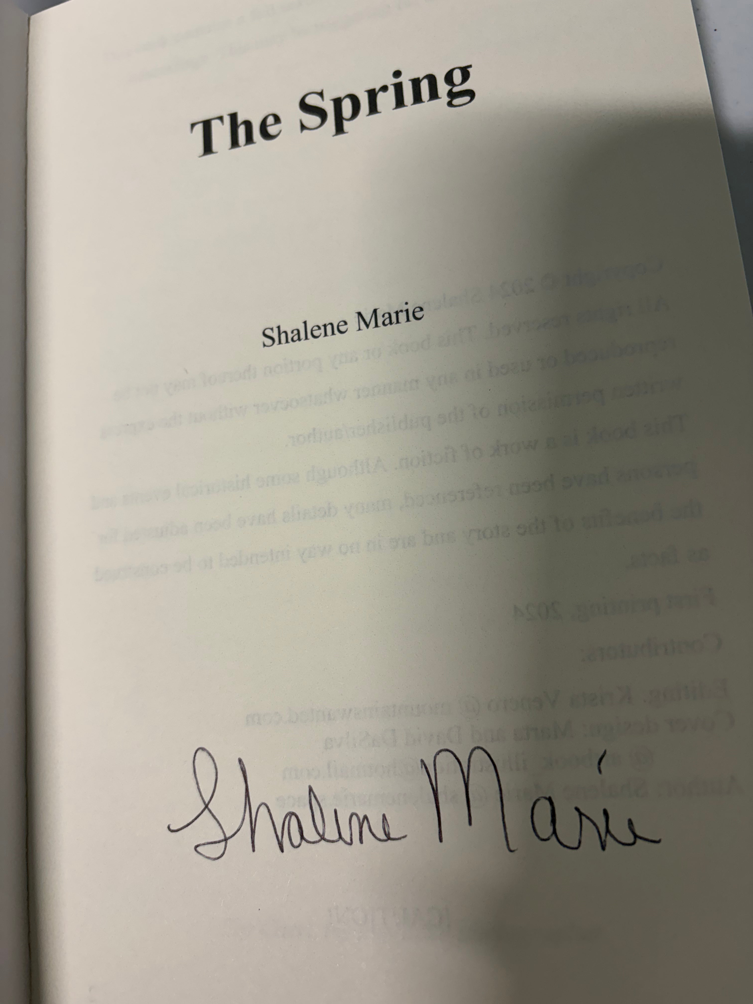 The Spring *signed*