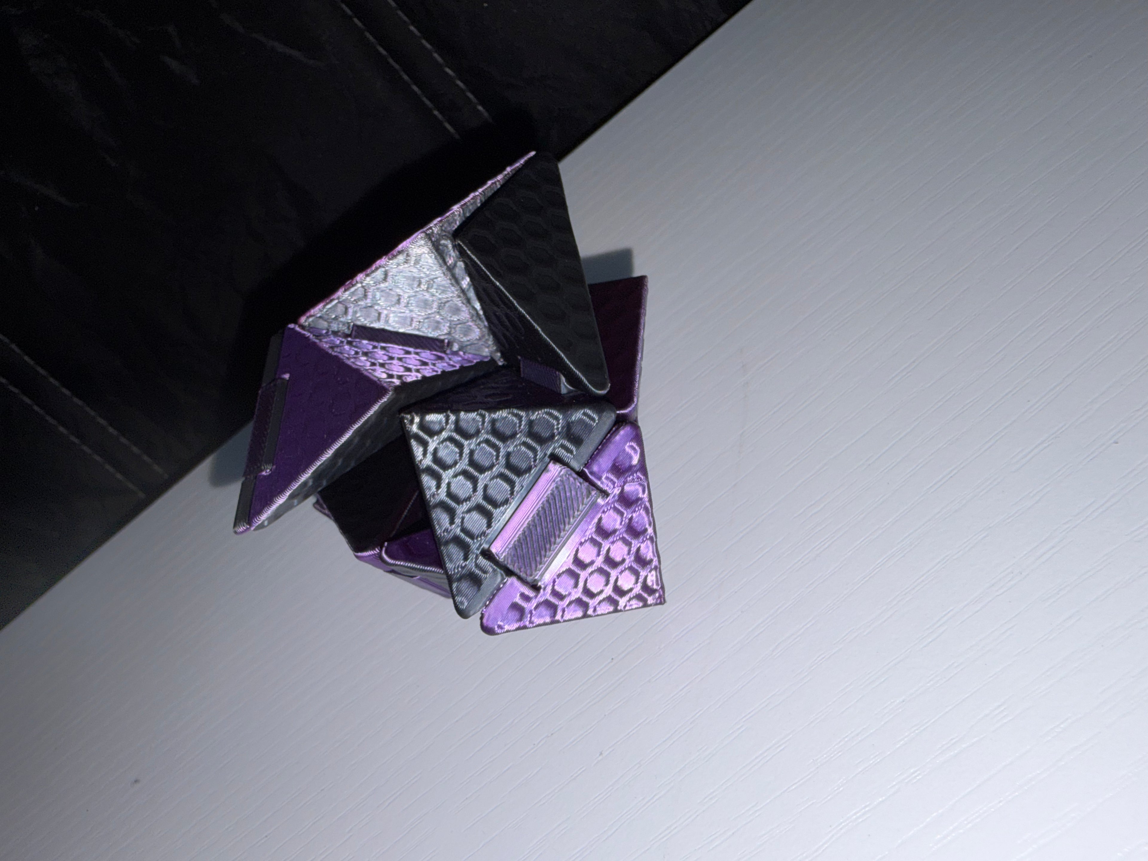 Purple & Black Fidget