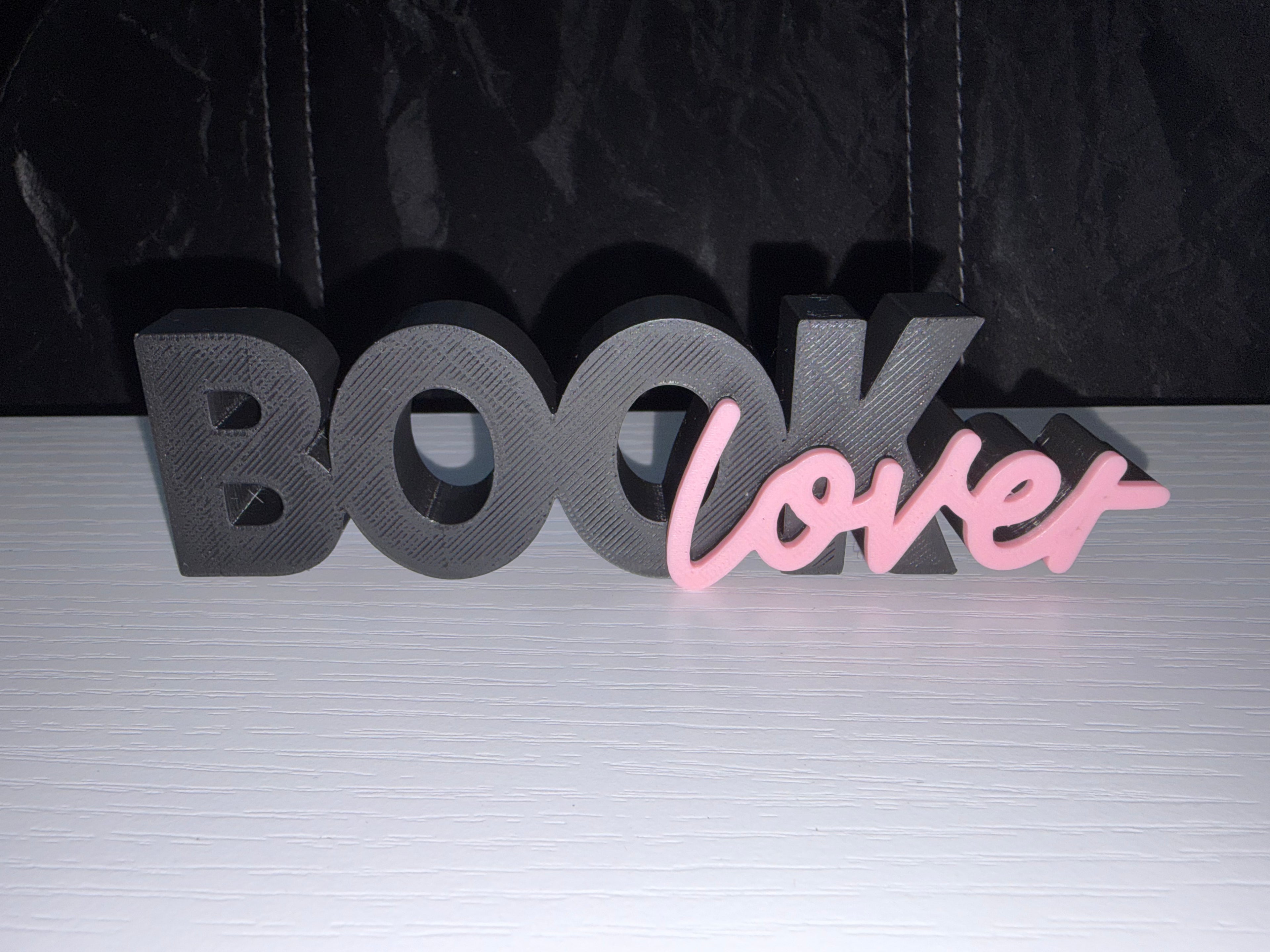 Sm. Book Lover 3D Bookshelf sitter