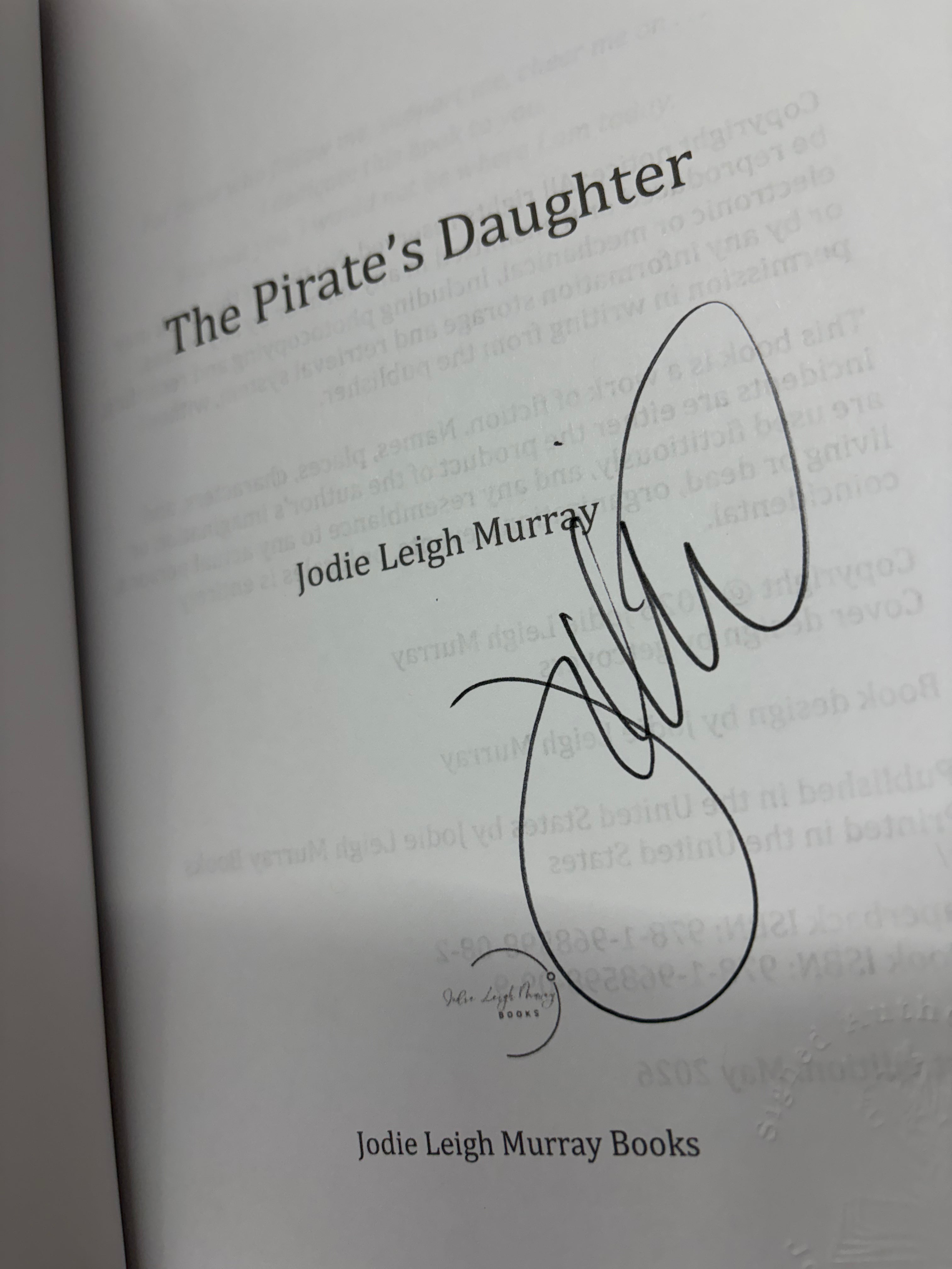 The Pirate’s Daughter *signed*