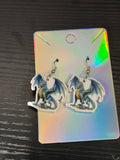 Blue Dragon earrings