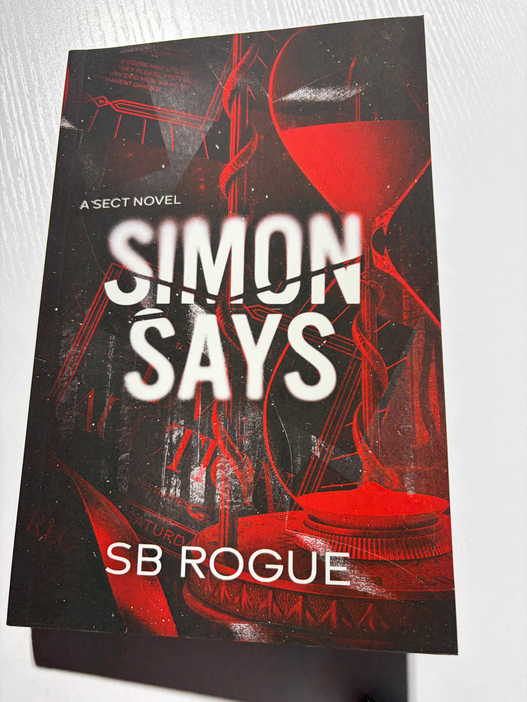Simon Says *SE - black pages, signed, with art*