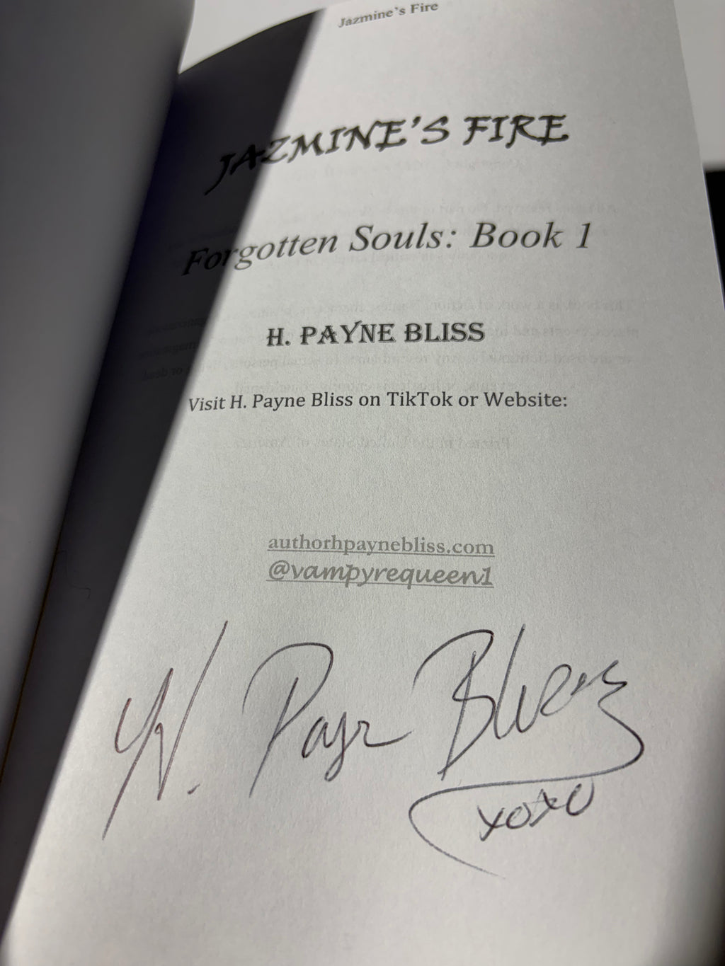 Jazmine’s Fire *signed*
