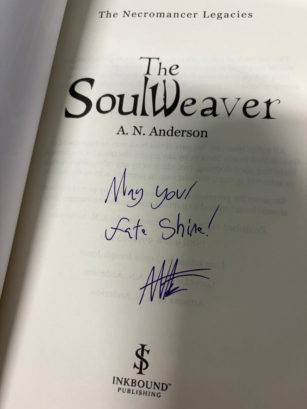 Soulweaver *signed with one piece of hand made art*