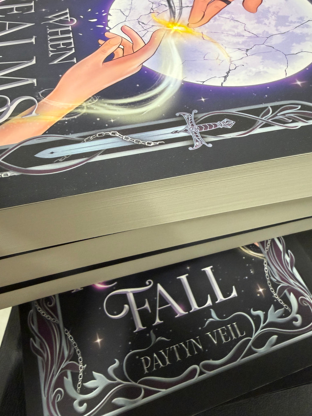 When Realms Fall *sprayed and non sprayed edges available* all signed
