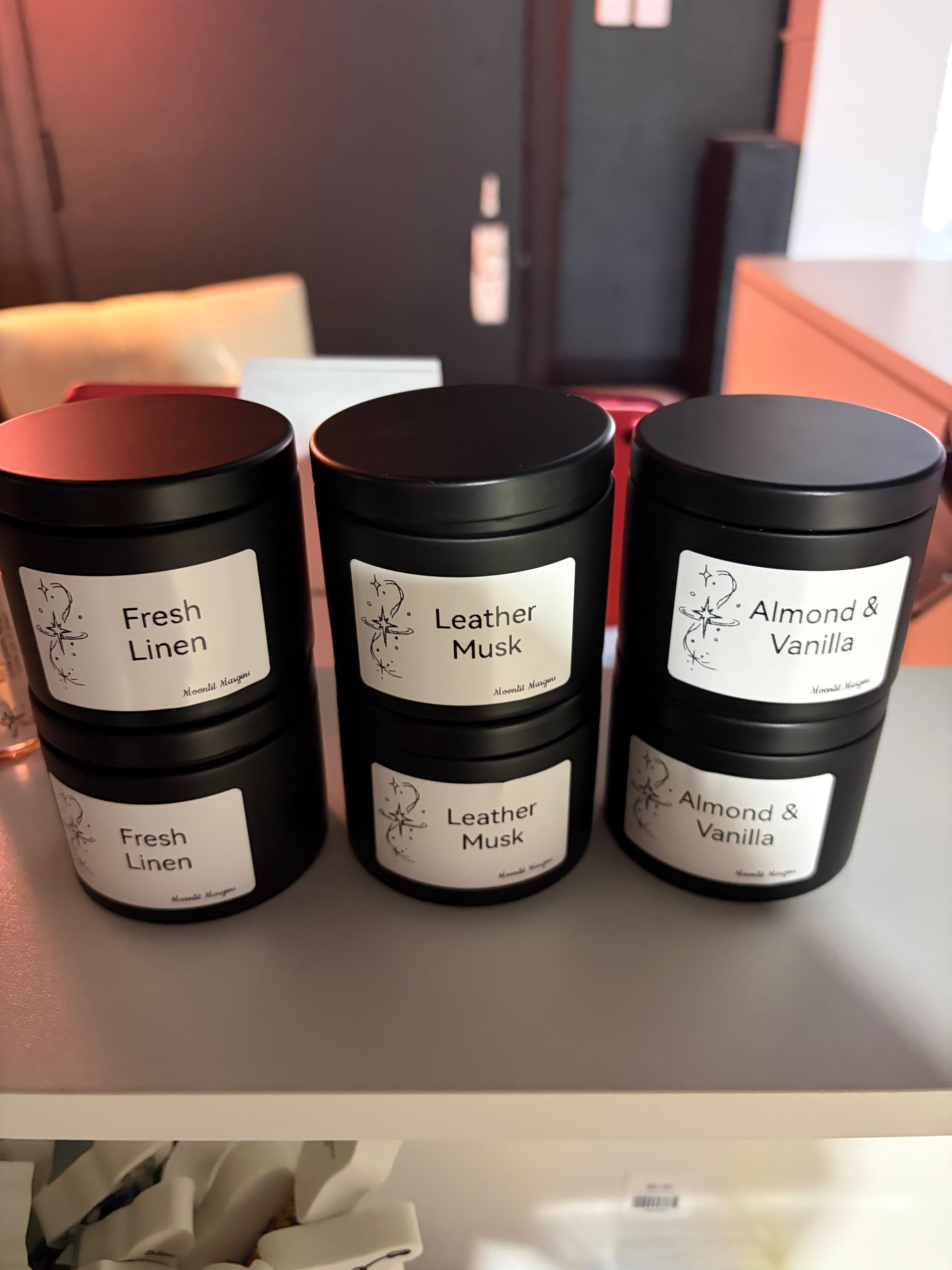 Handmade candles