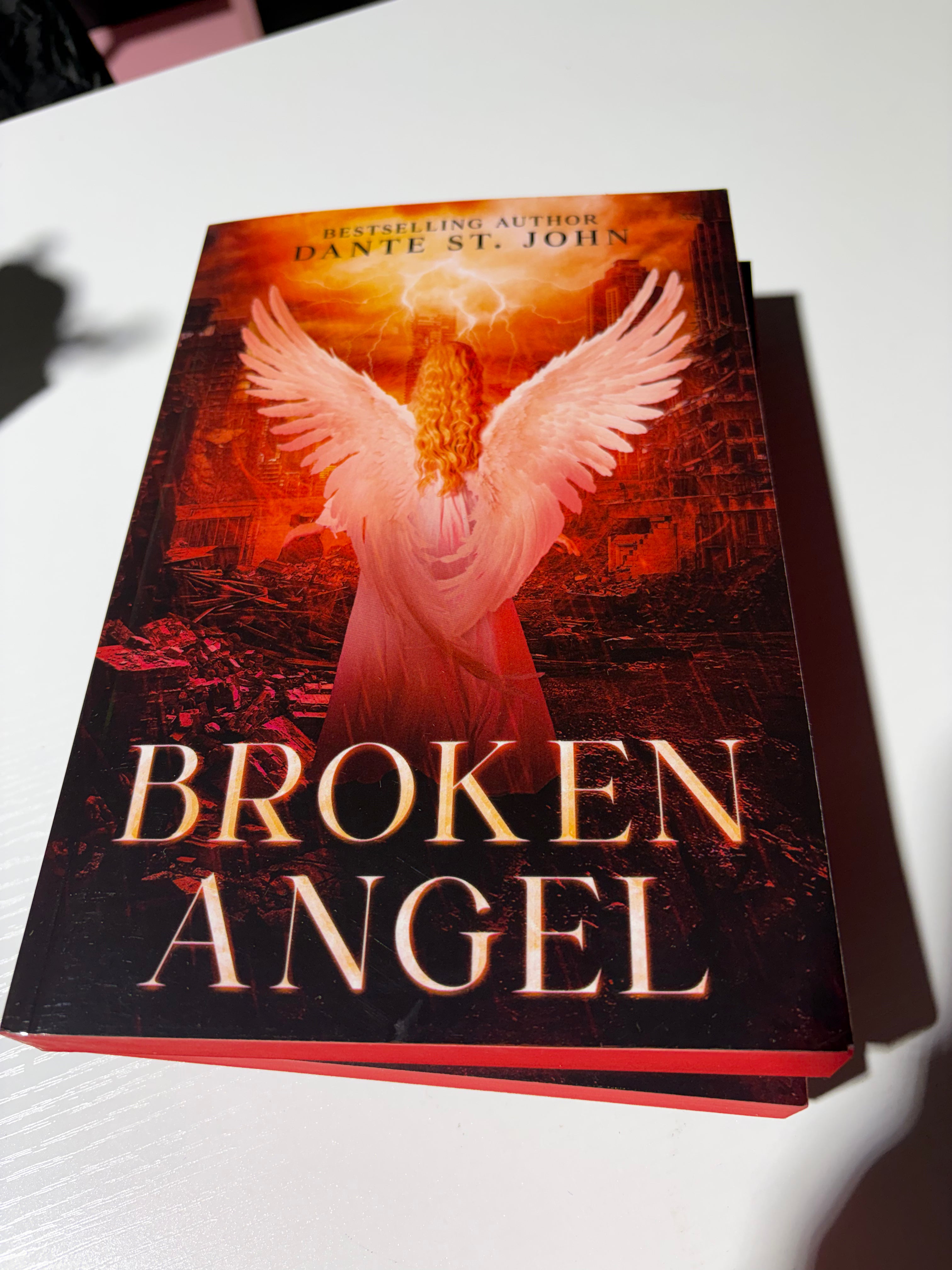 Broken Angel (book 2) signed with art