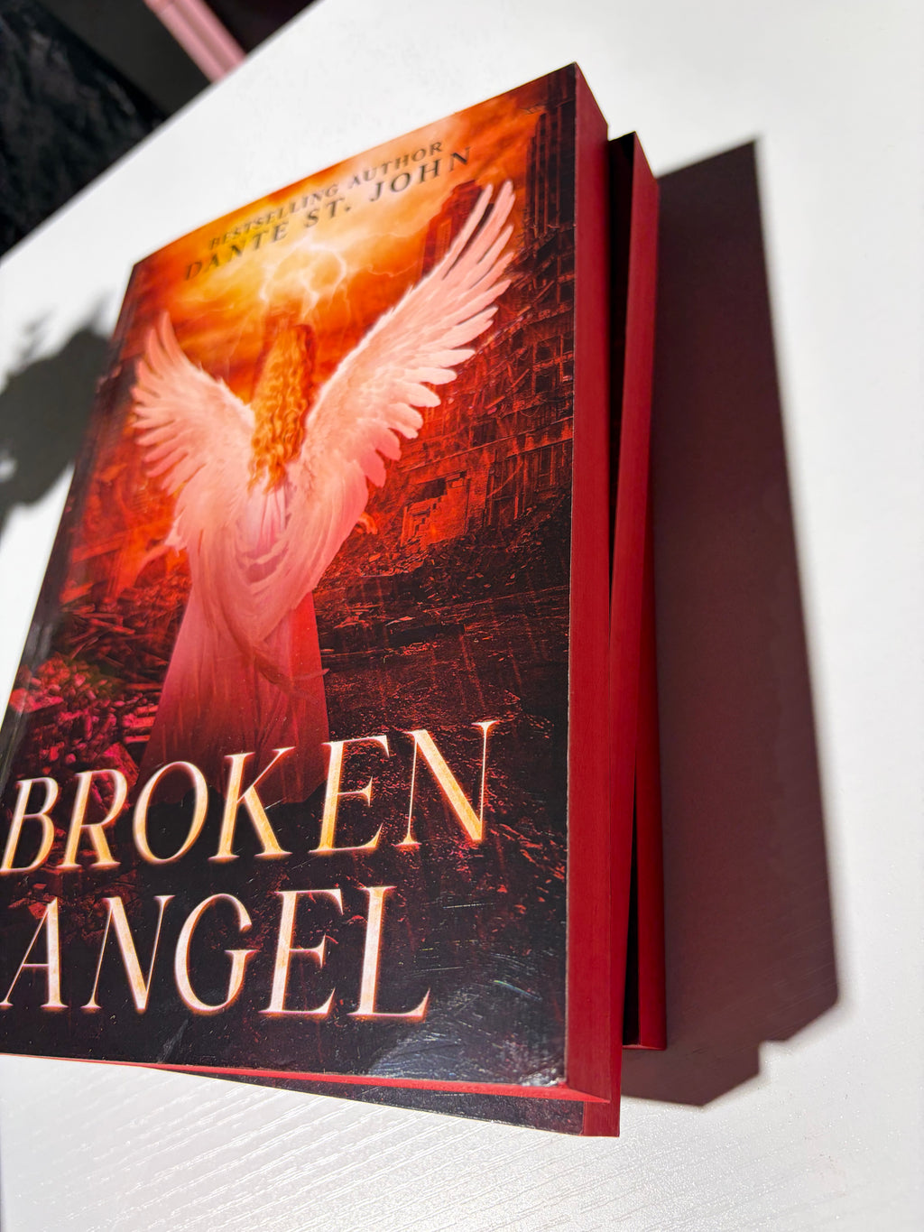 Broken Angel (book 2) signed with art