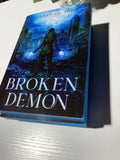 Broken Demon *signed with art* sprayed edges
