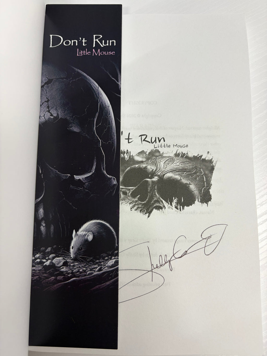 Don’t Run Little Mouse *signed*