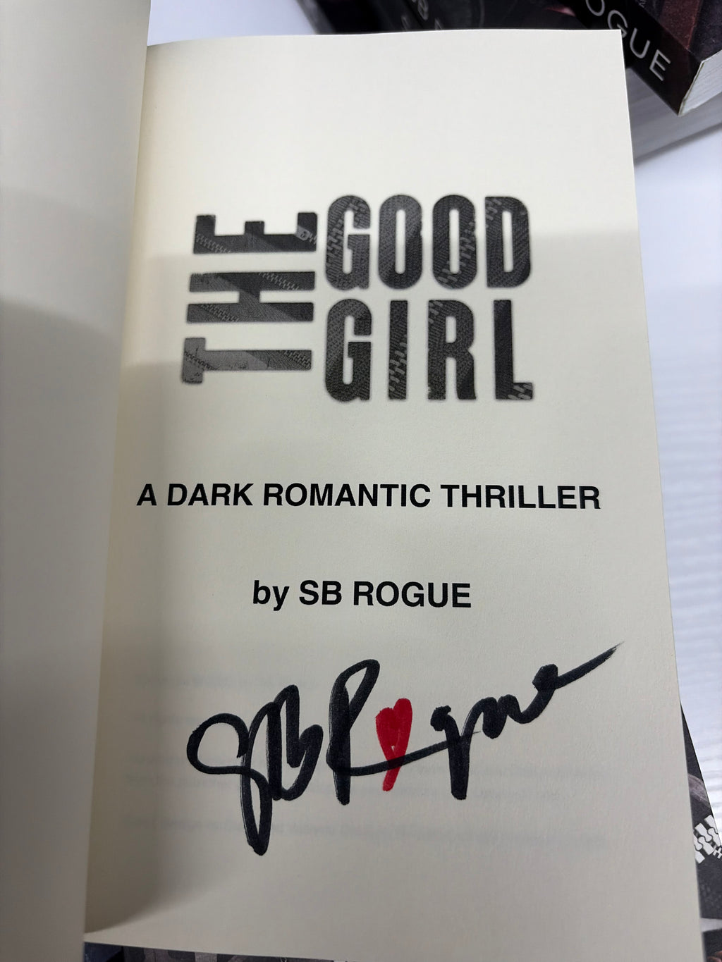 The Good Girl *signed with art*