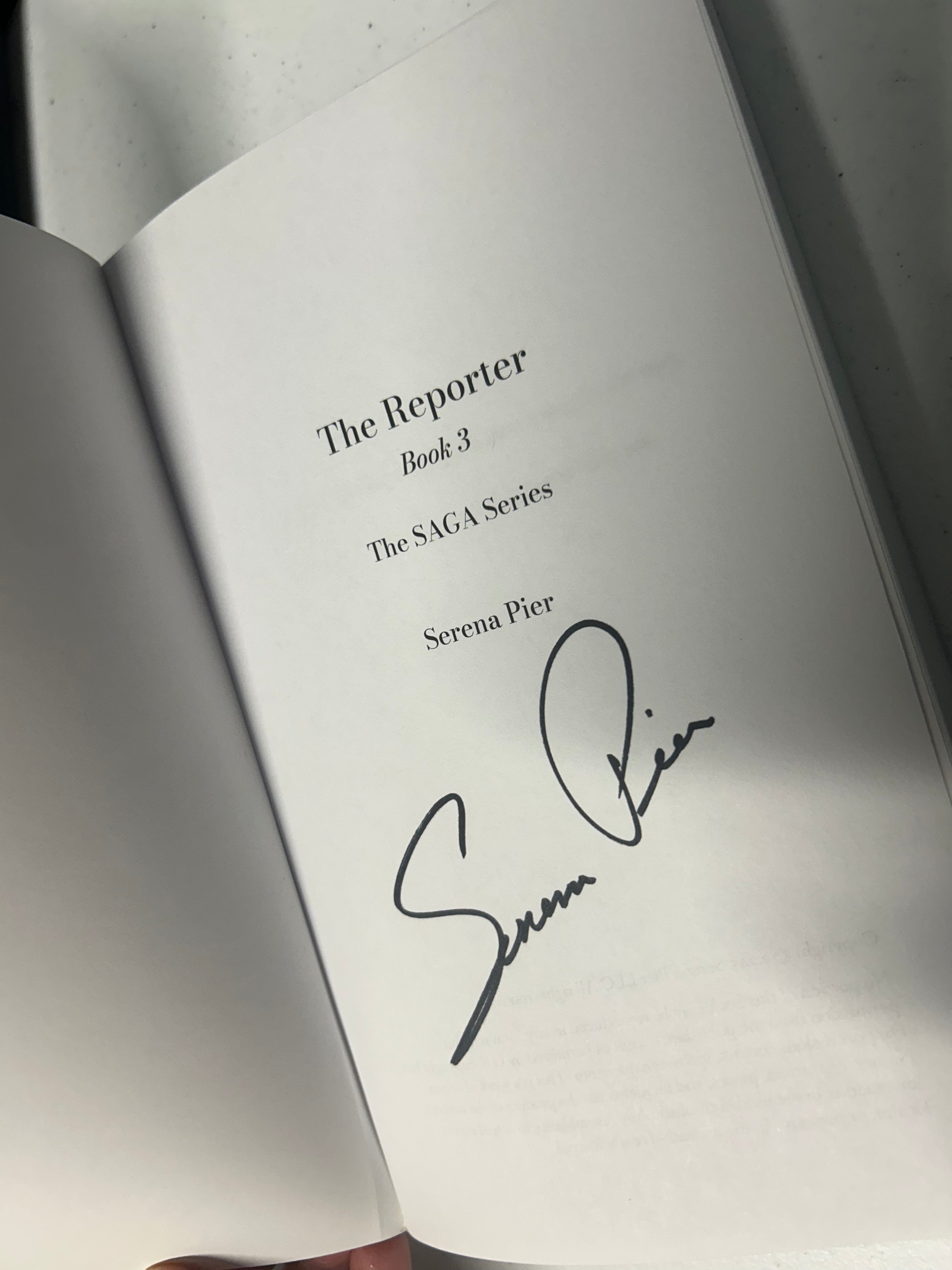 The Reporter (Book 3) *signed*