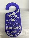 Booked until further notice bookmark