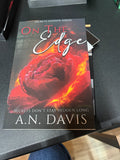 On The Edge (book 1) sprayed edges, signed, with art