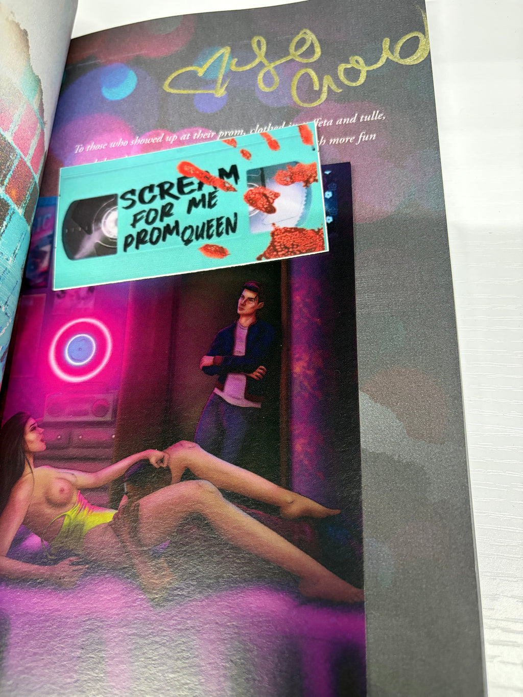 Last Dance (book 2) full color pages signed with art