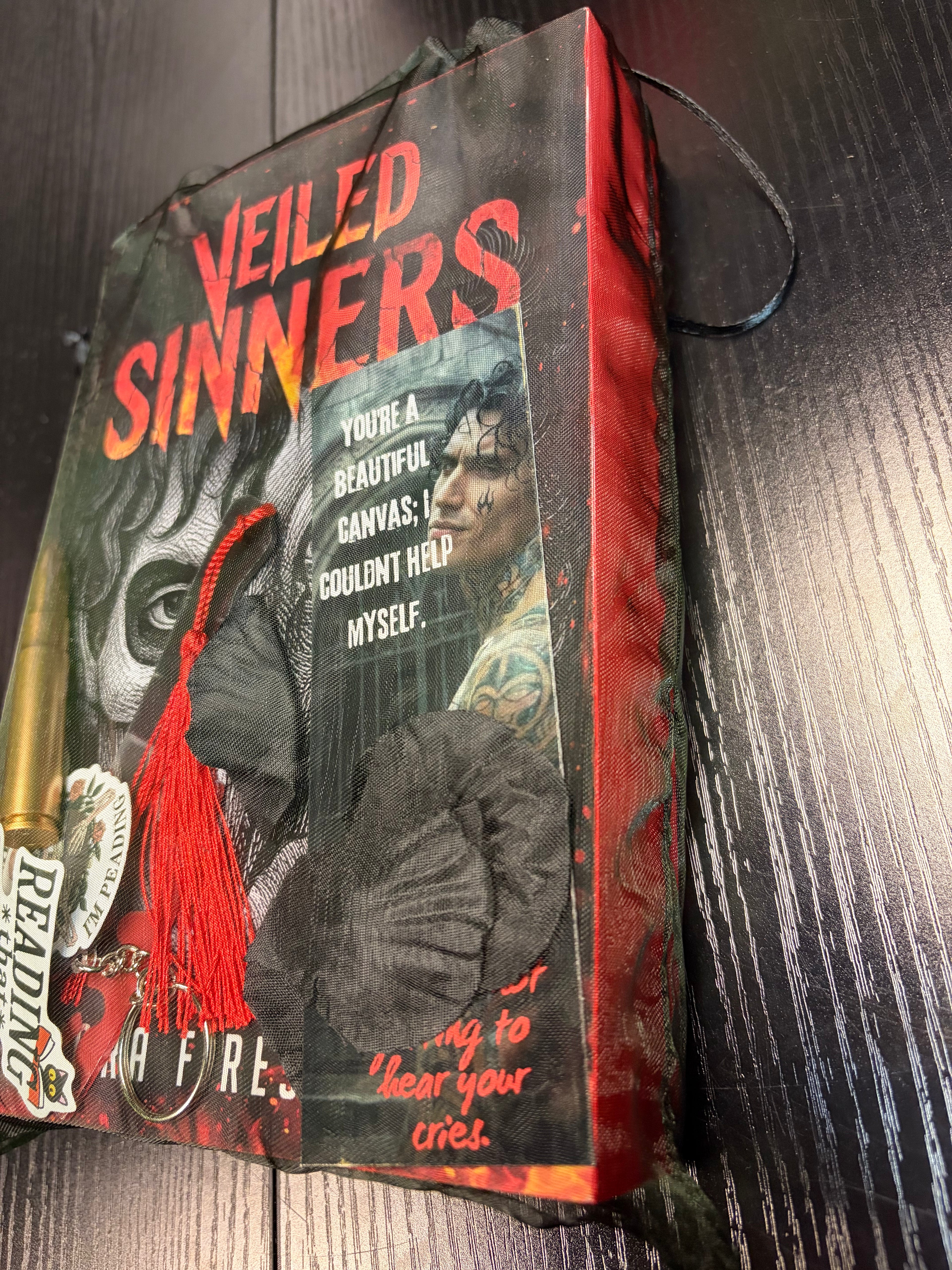 Veiled Sinners *signed with sprayed edges and art*