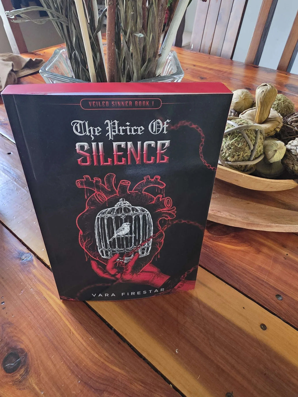 The Price of Silence *signed with goodies* SPRAYED EDGES