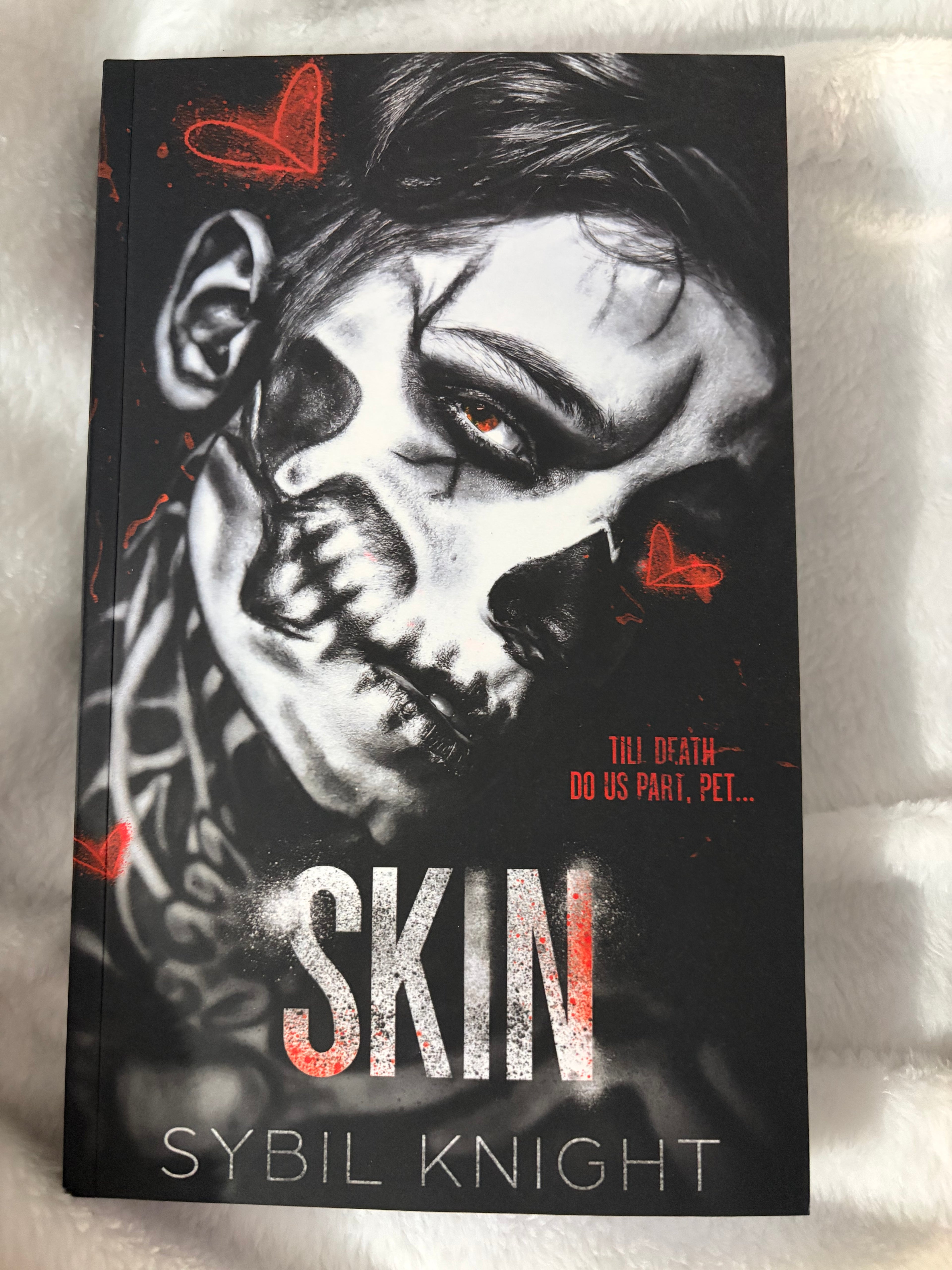SKIN *special edition cover, signed, with art*