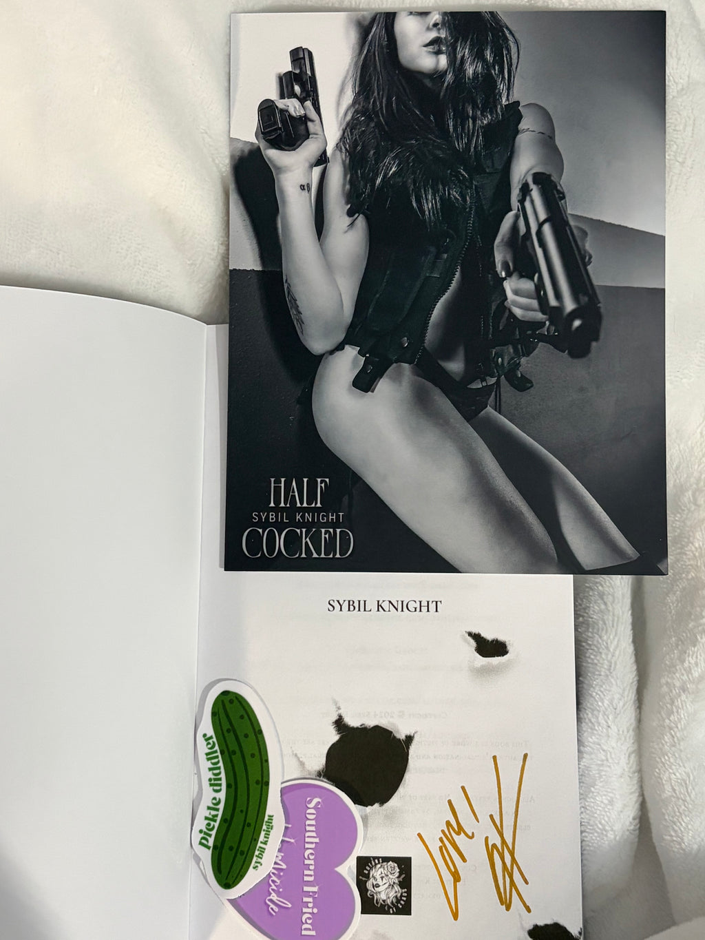 Half Cocked *signed with goodies*