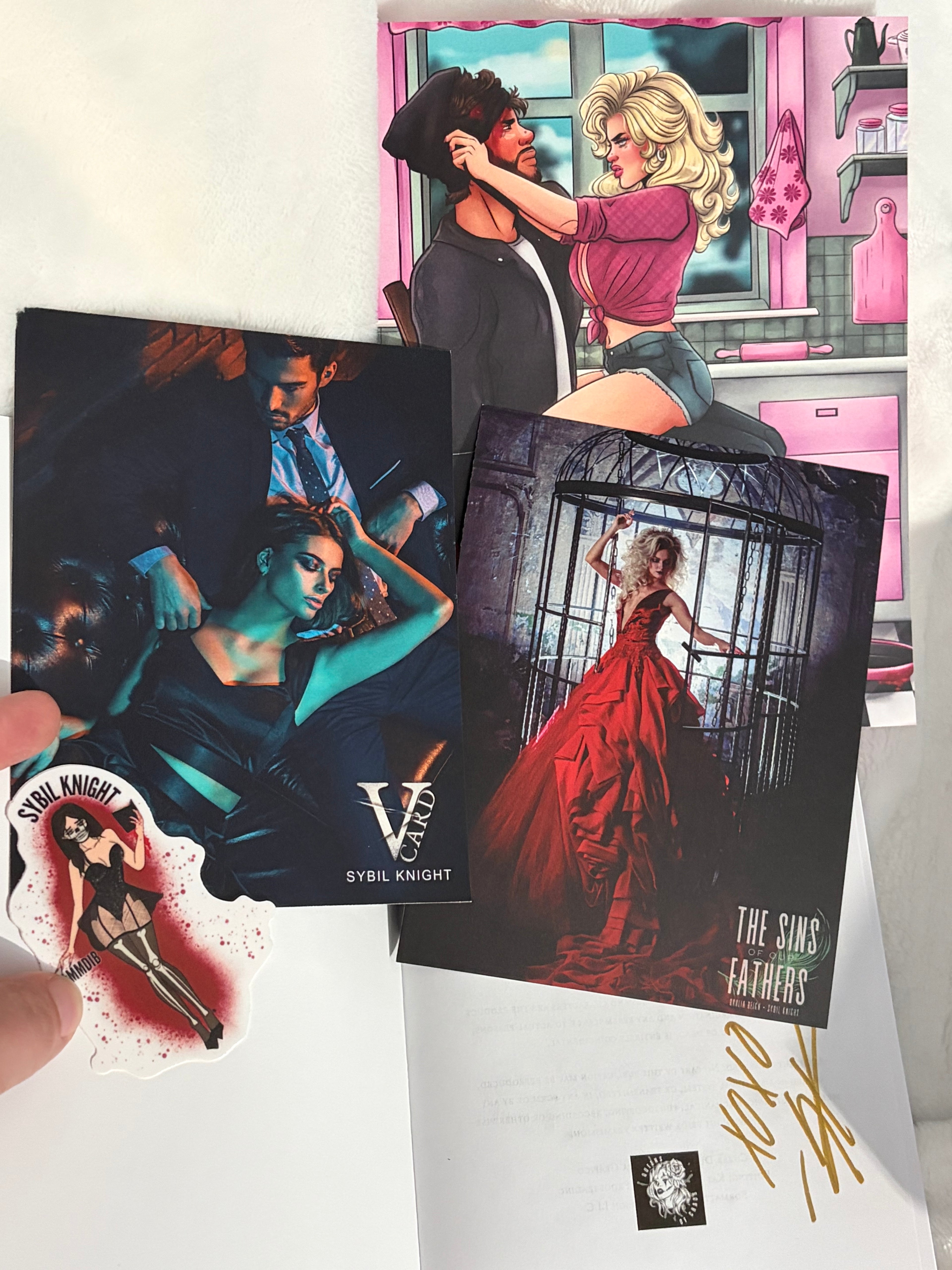 Queen of Hearts *omnibus signed with art*