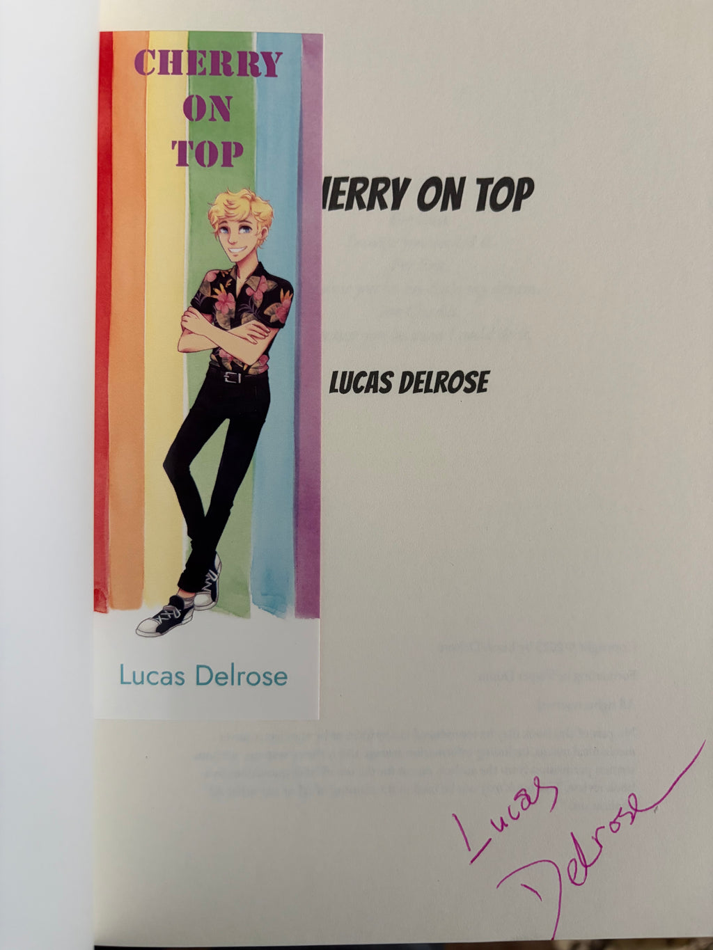 Cherry On Top *signed with goodies*