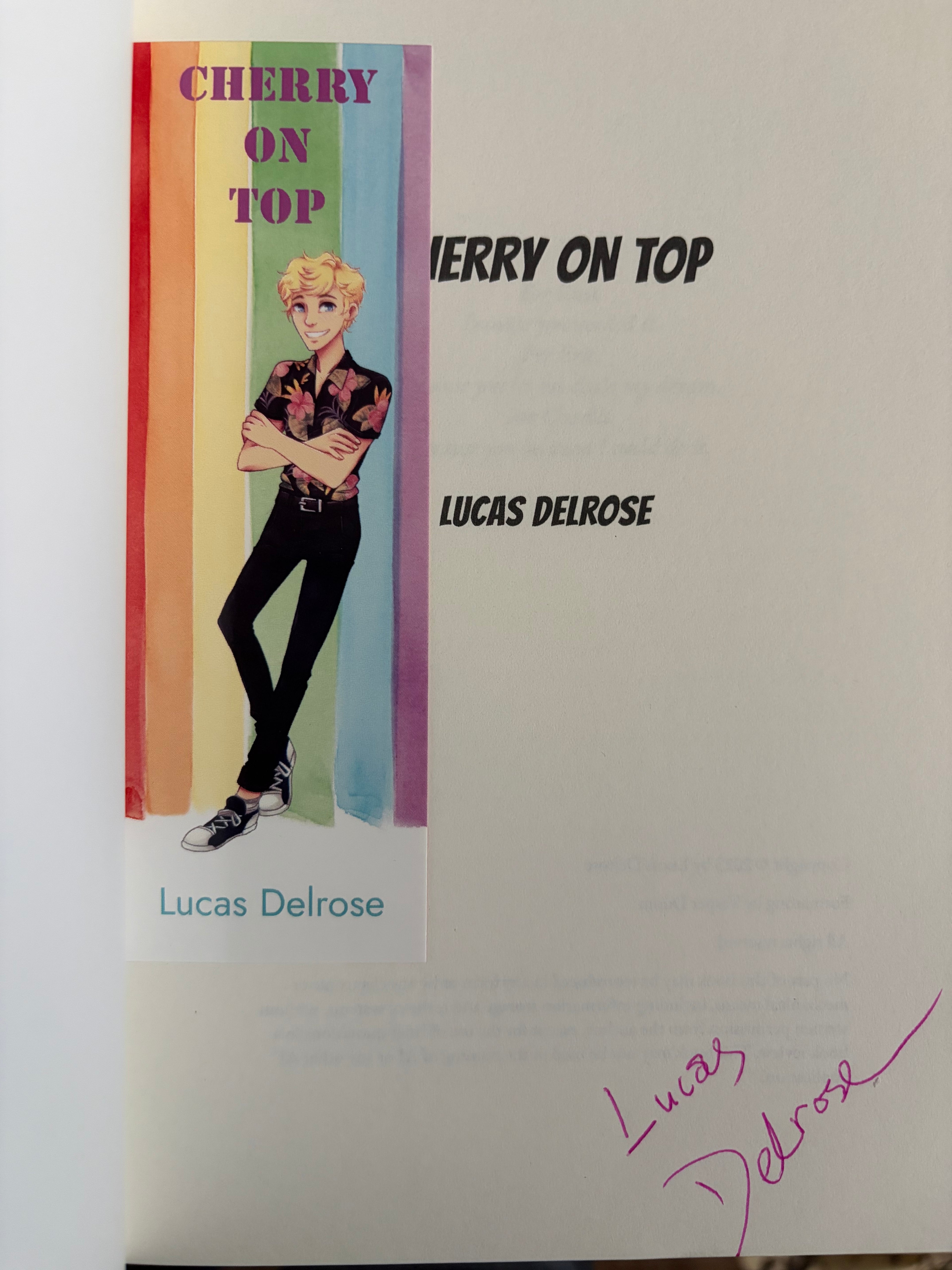 Cherry On Top *signed with goodies*