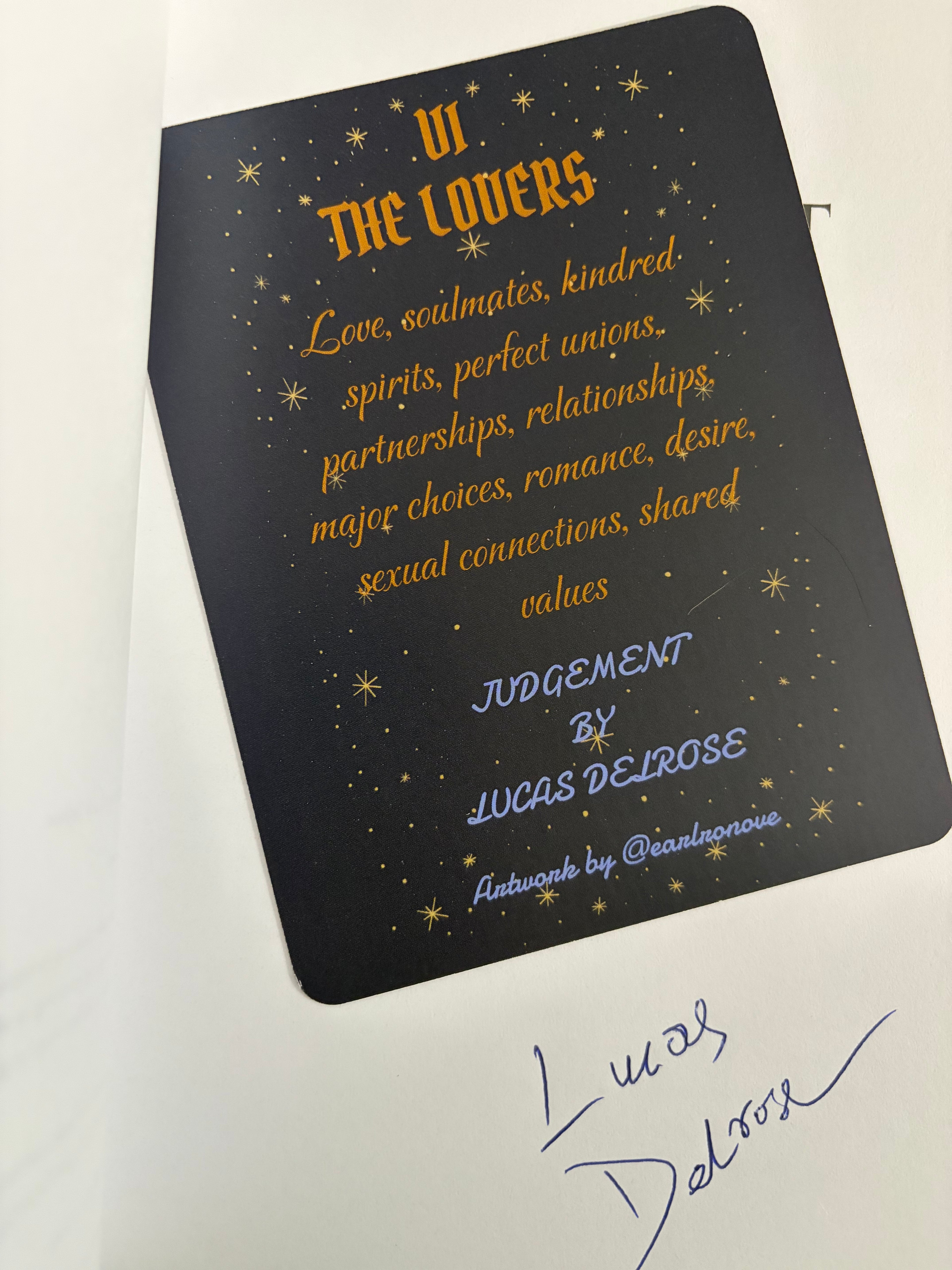 Judgement *signed with goodies*