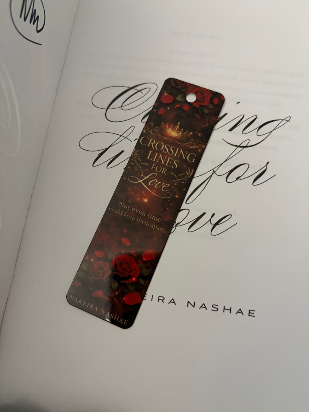 Crossing Lines For Love *signed with goodies*