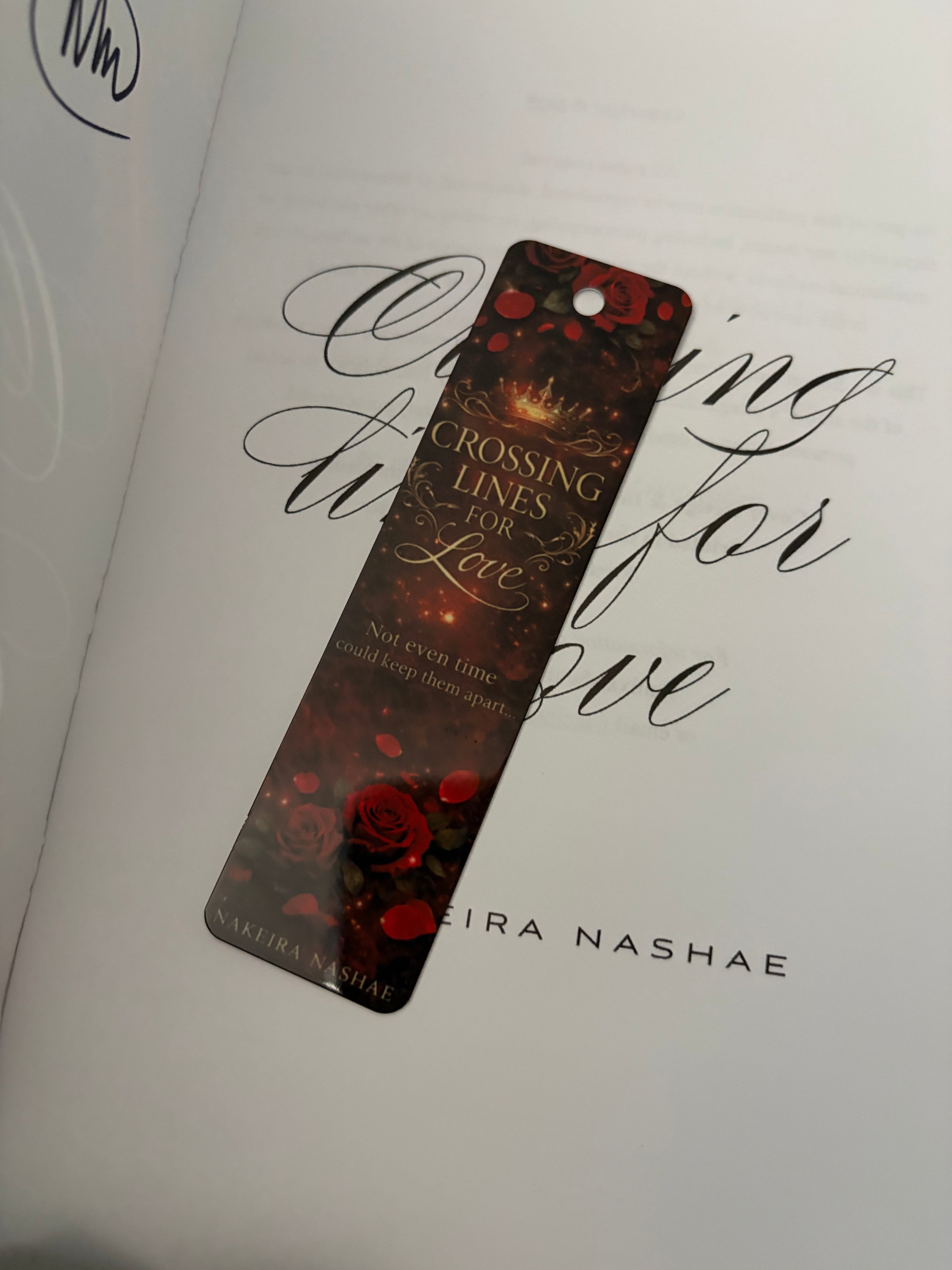Crossing Lines For Love *signed with goodies*