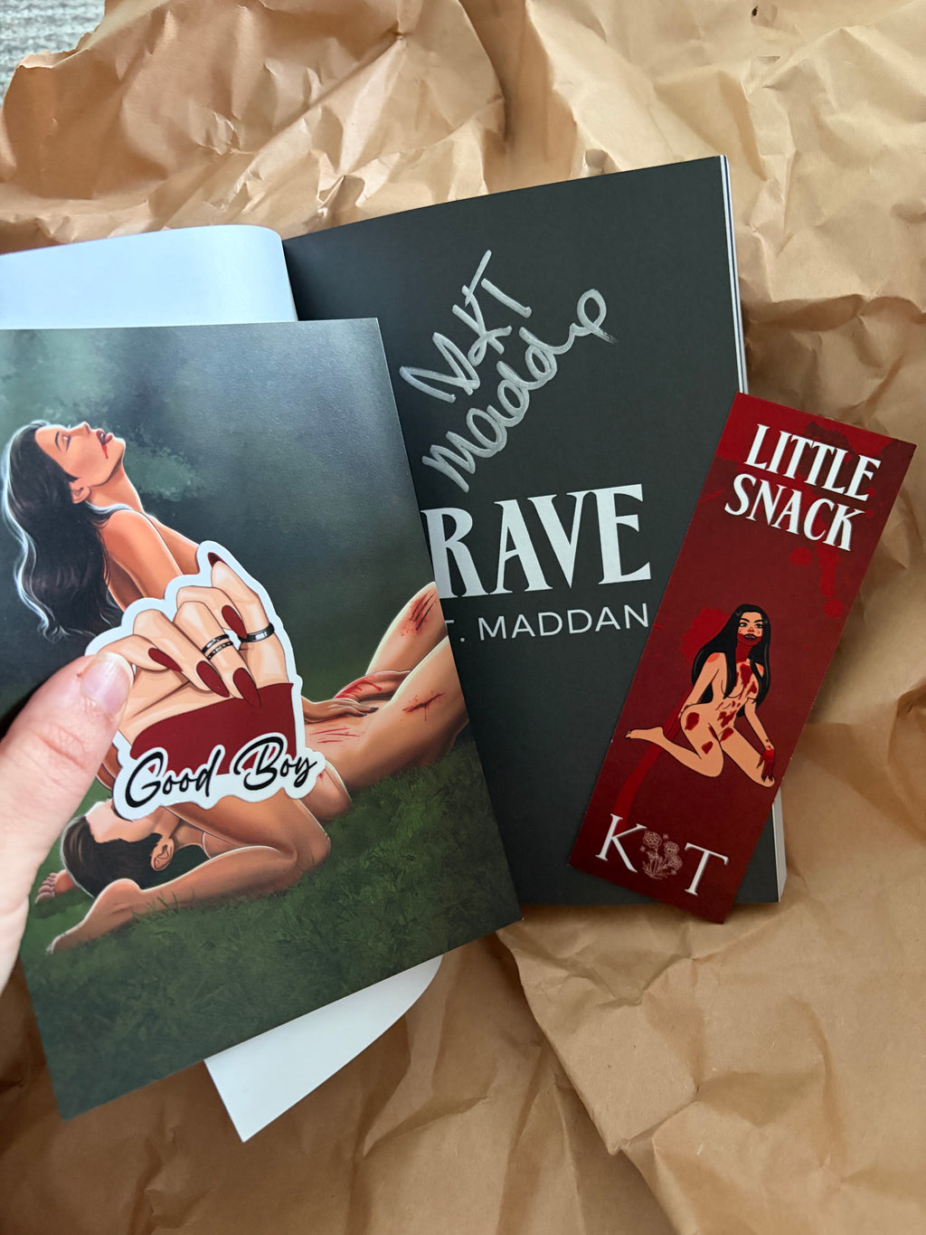 Crave (book 2) *signed with art*