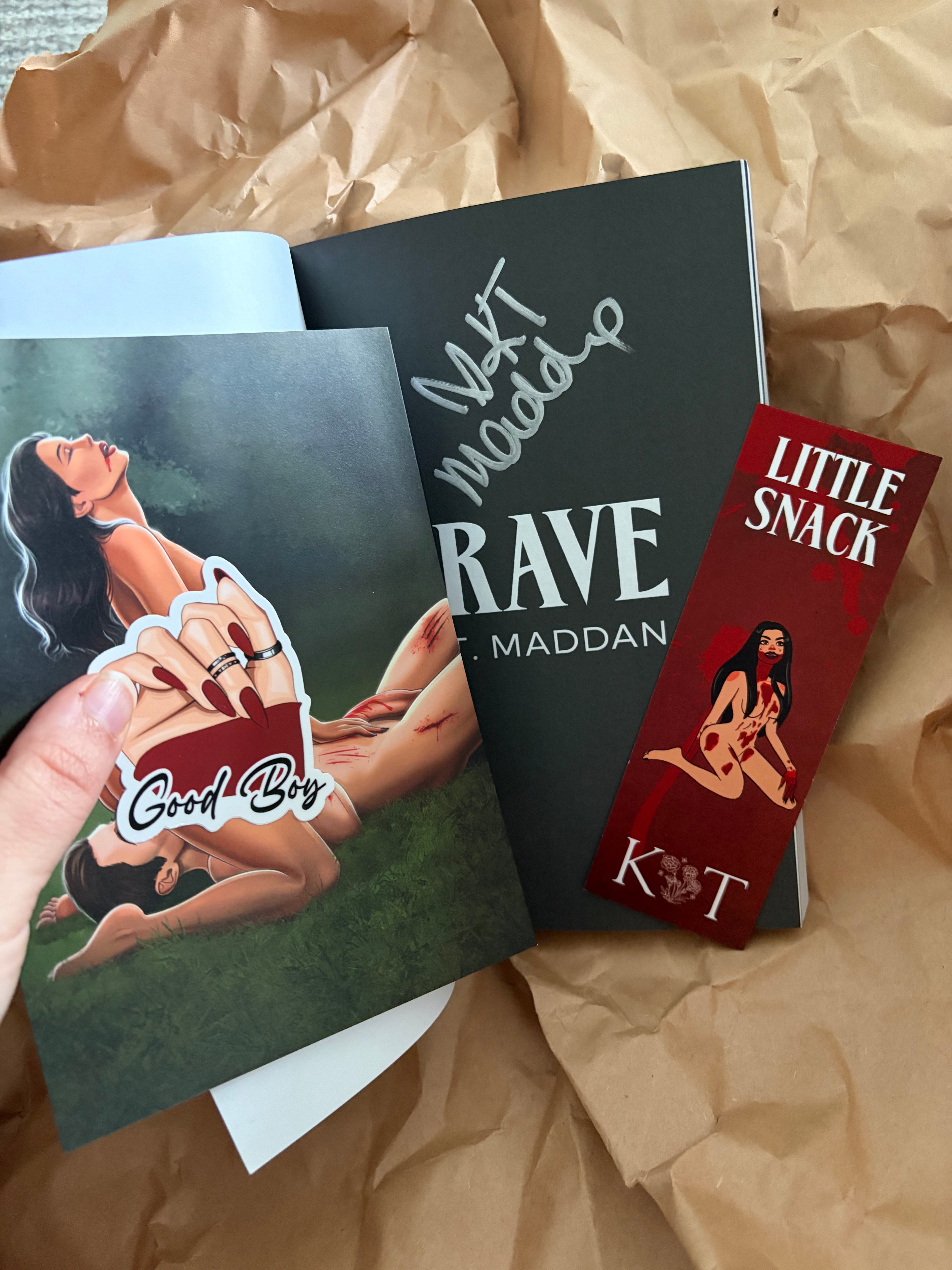 Crave (book 2) *signed with art*