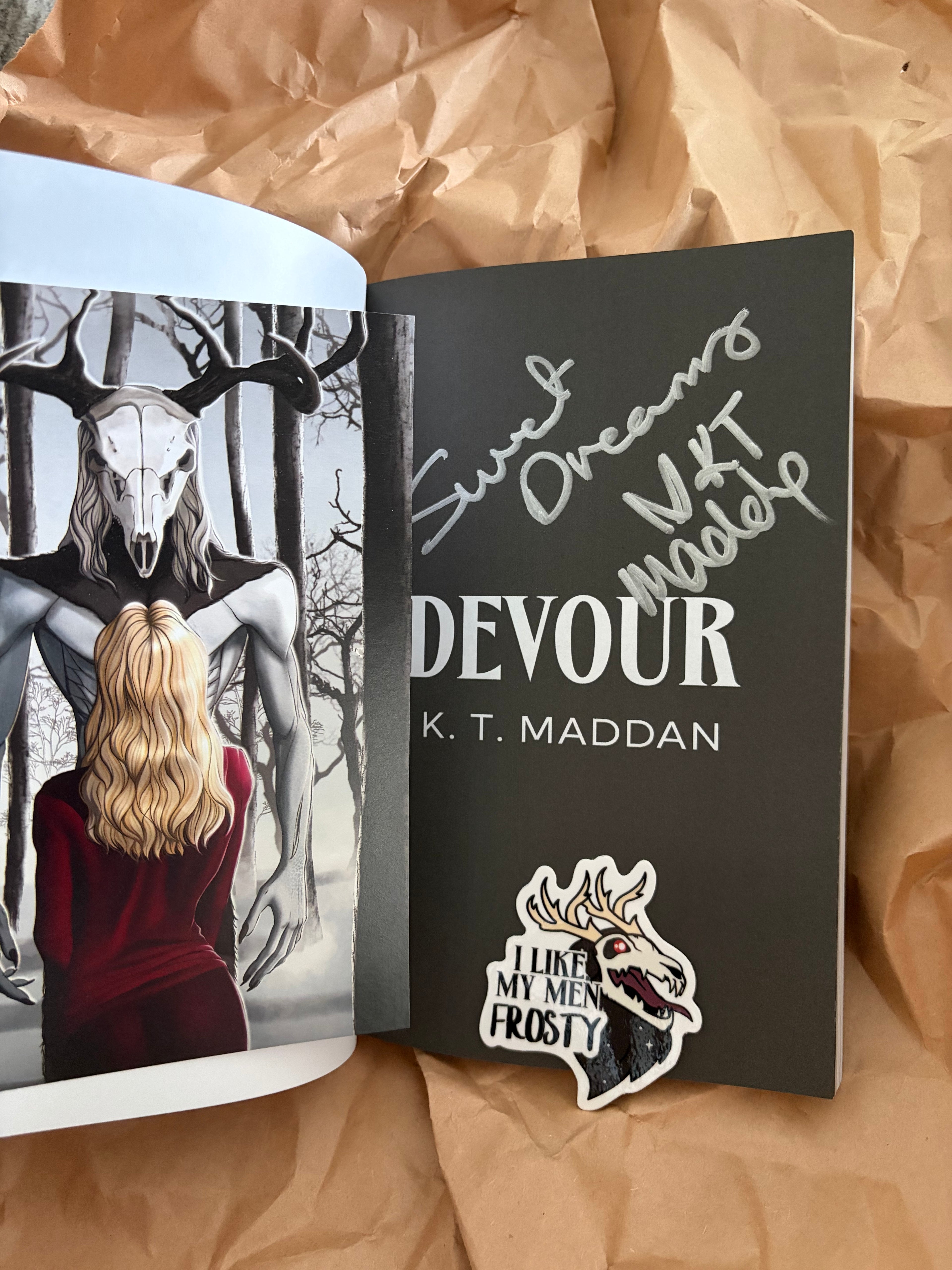 Devour (book 3) *signed with art*
