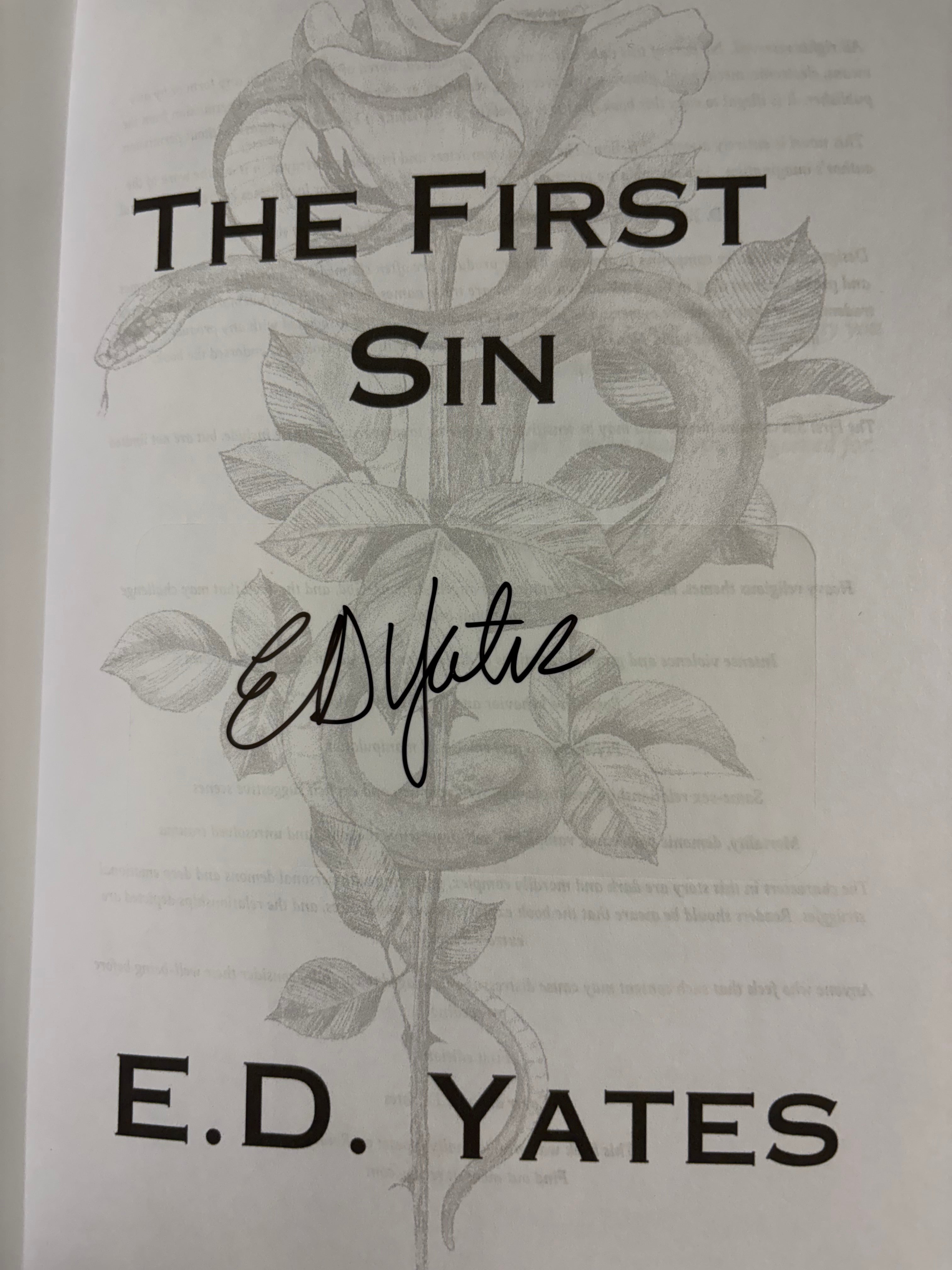 The First Sin
