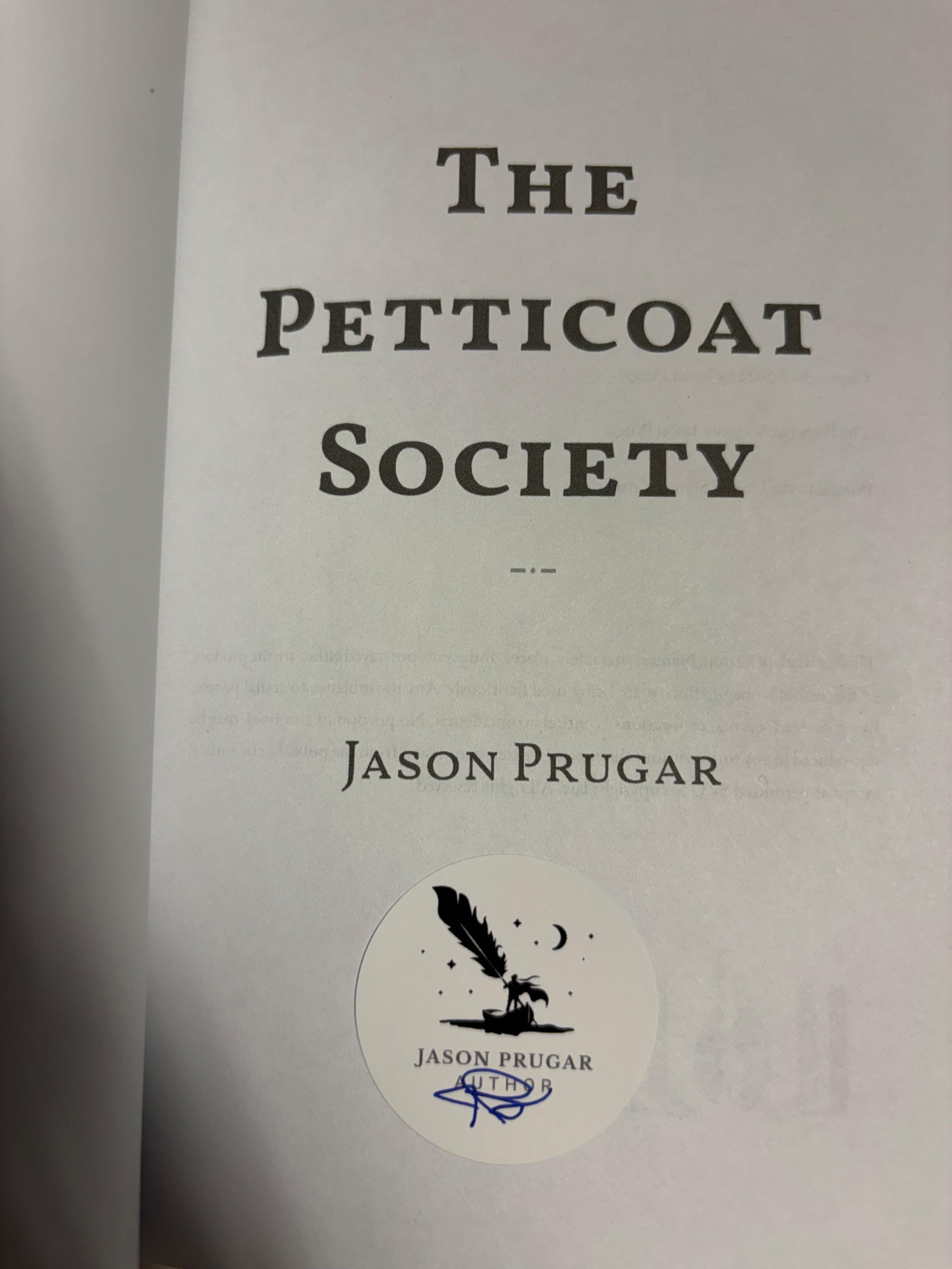 The Petticoat Society (Tales of Gears & Grit)