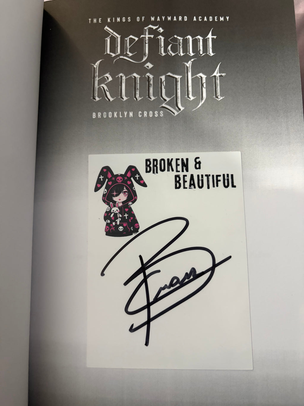 Defiant Knight (book 2 of 7) *signed*