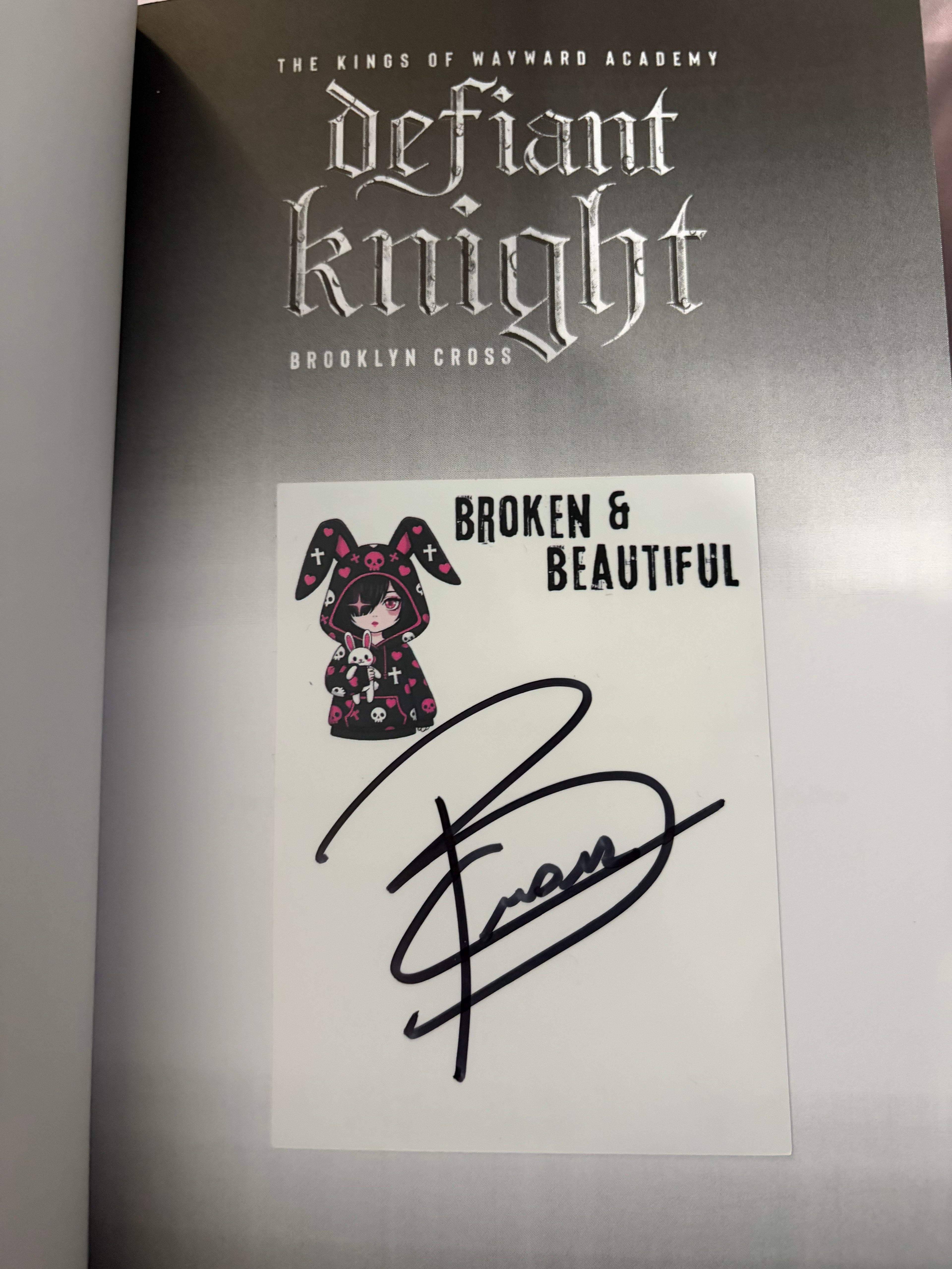 Defiant Knight (book 2 of 7) *signed*