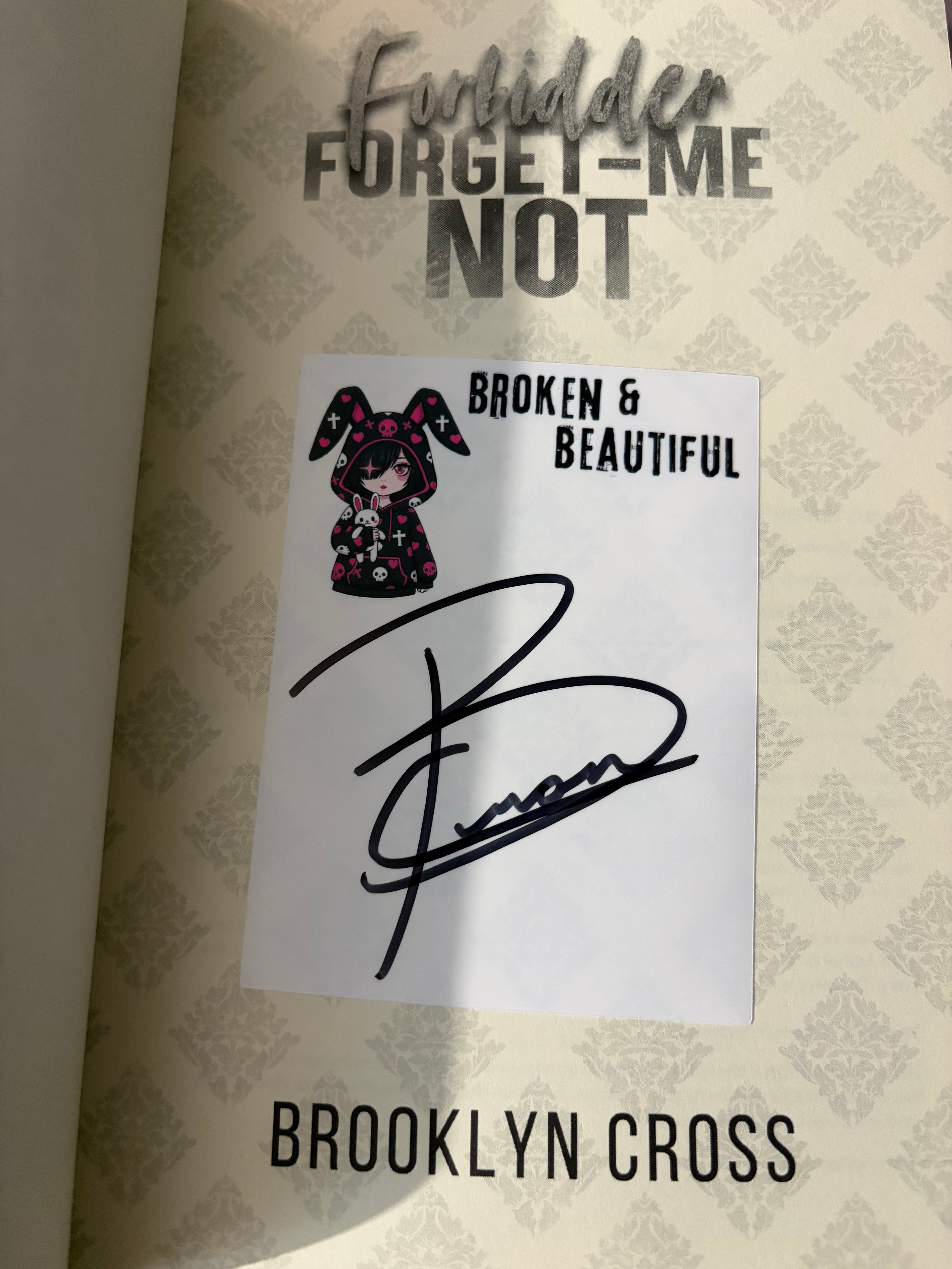 Forbidden Forget-Me-Not (book 3) *signed*