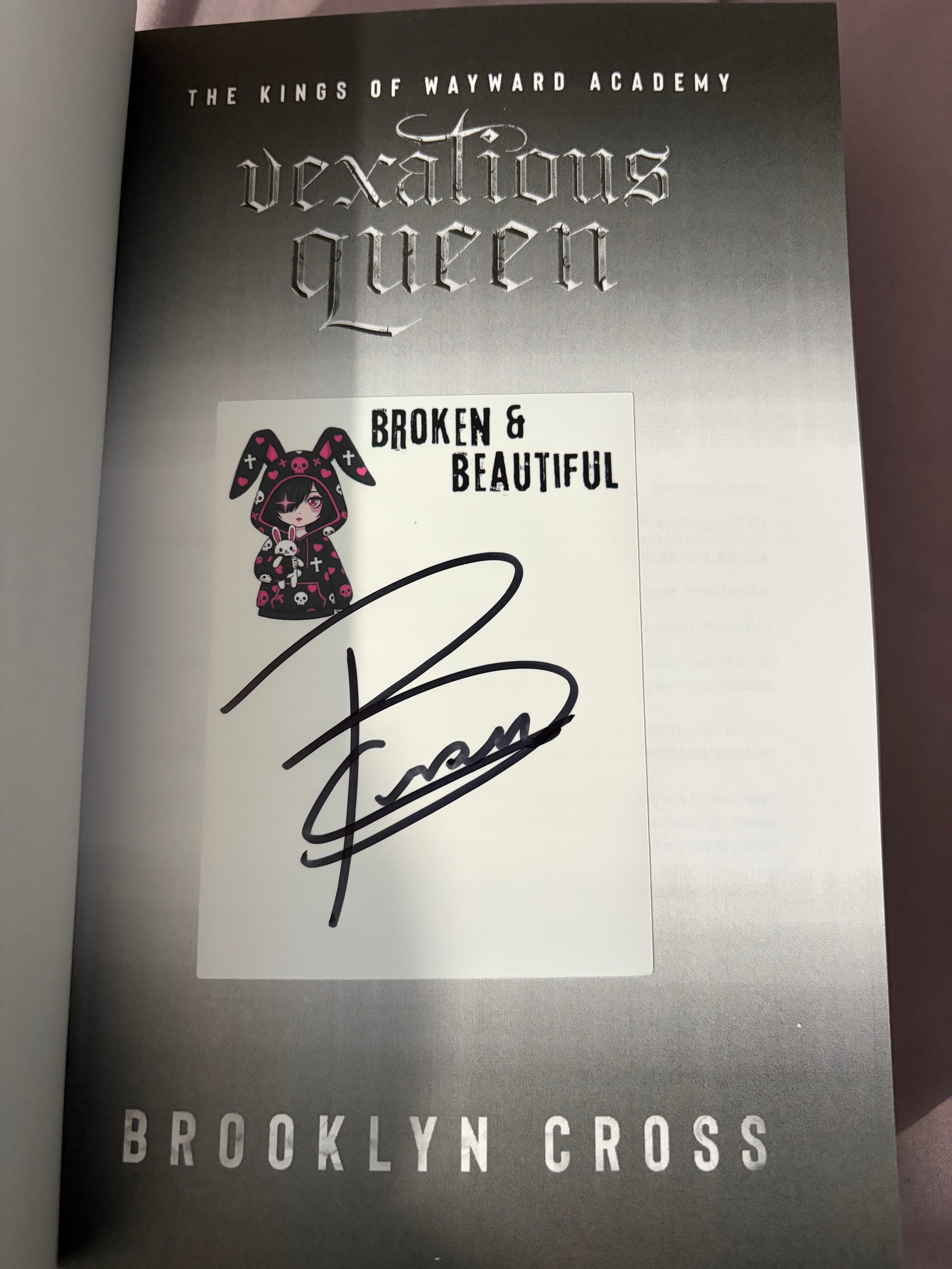 Vexatious Queen (book 7) *signed*
