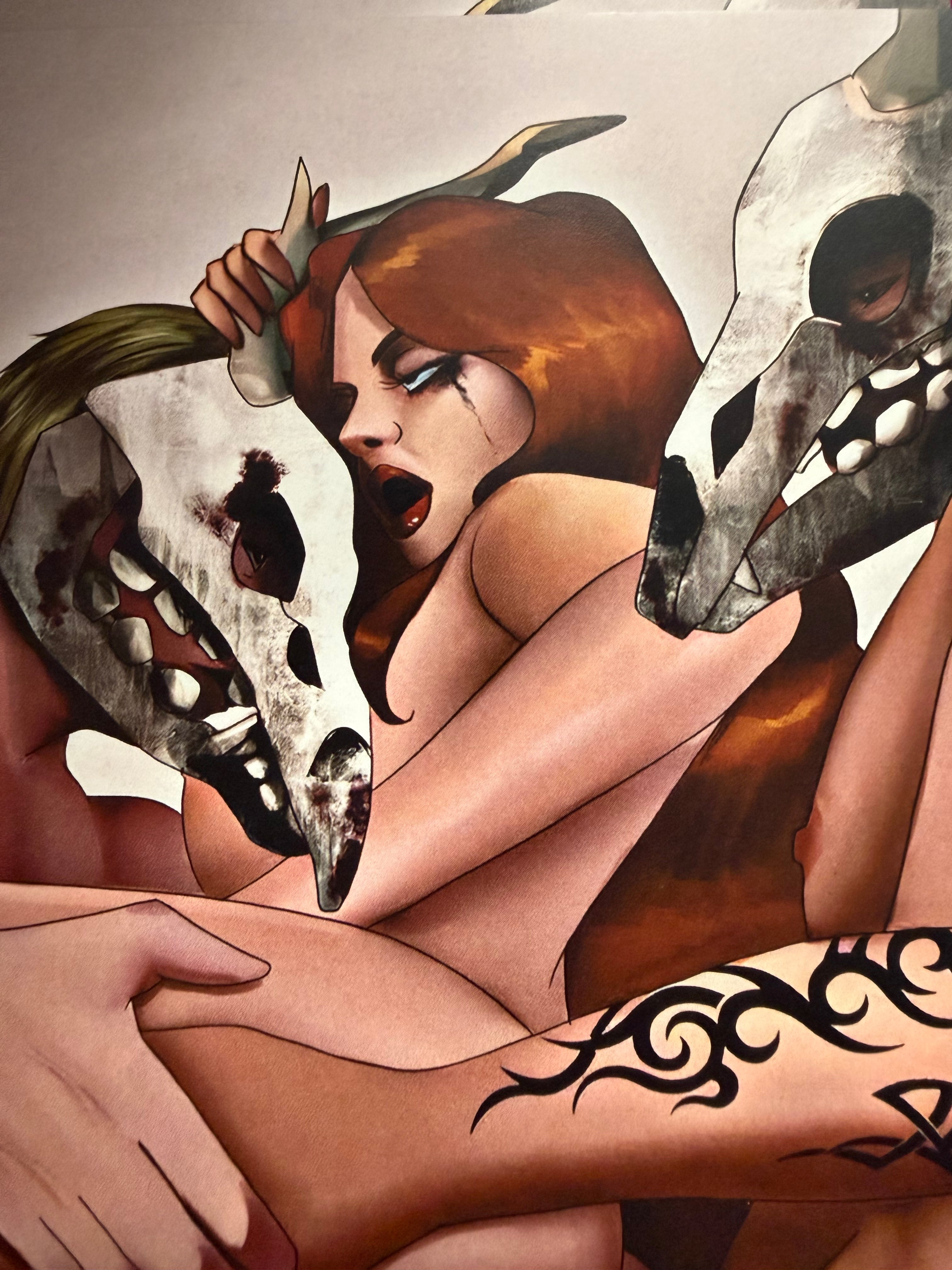 The More The Merrier *black pages/signed/with art*