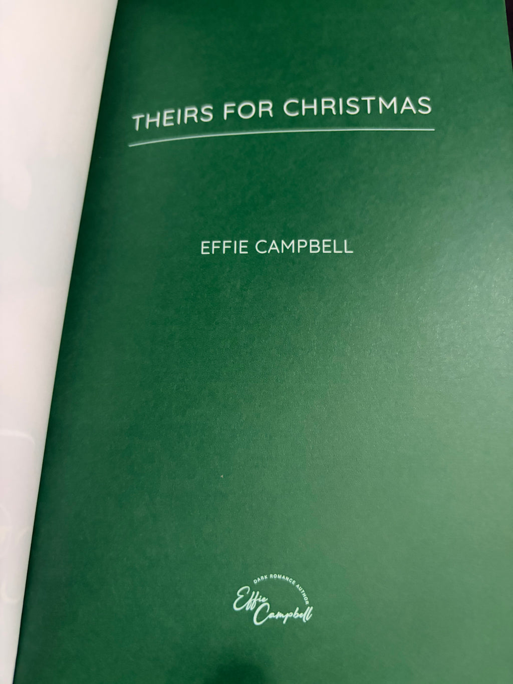 Theirs For Christmas *colored pages*