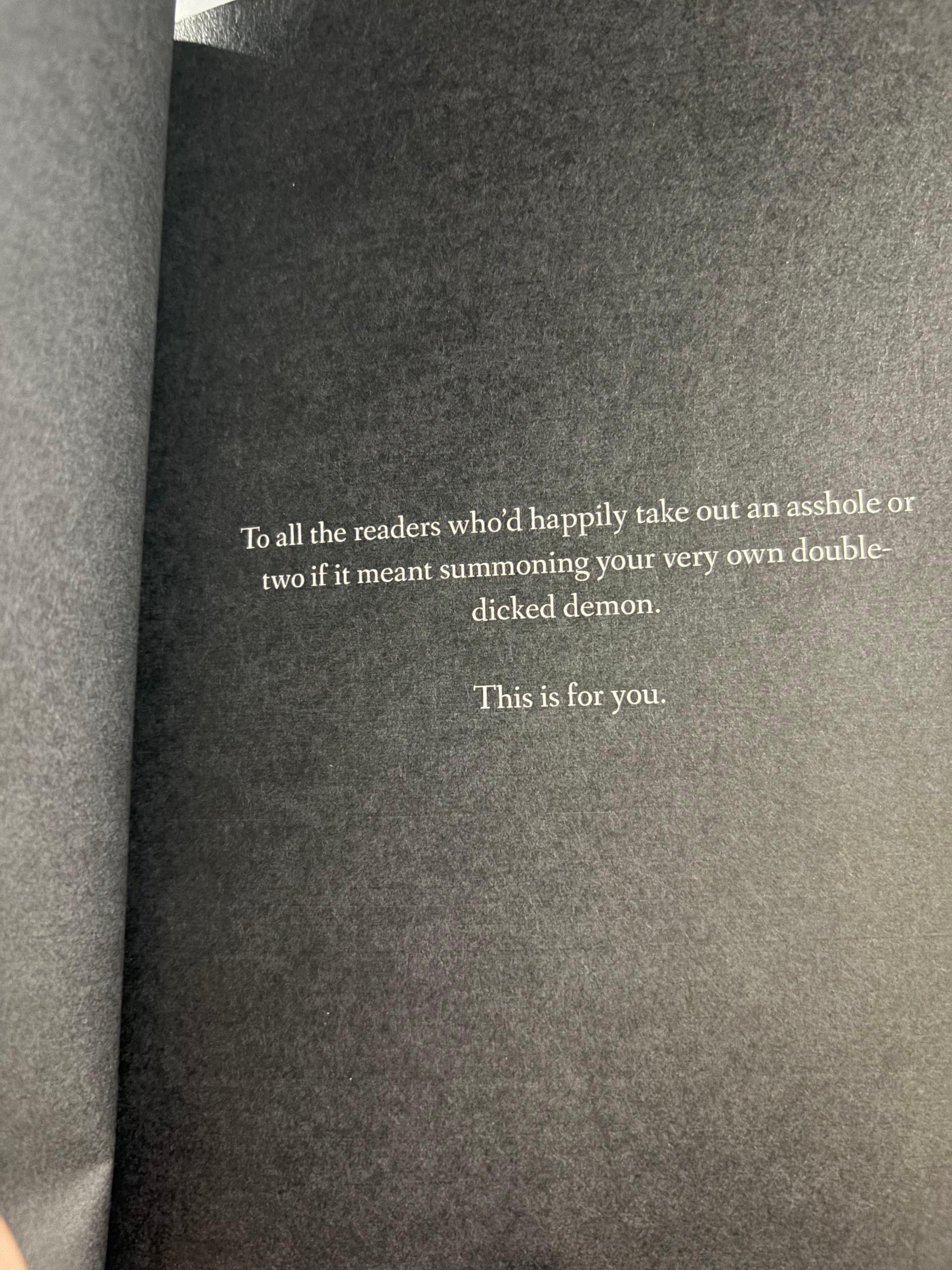 Heart of Wrath *black pages*