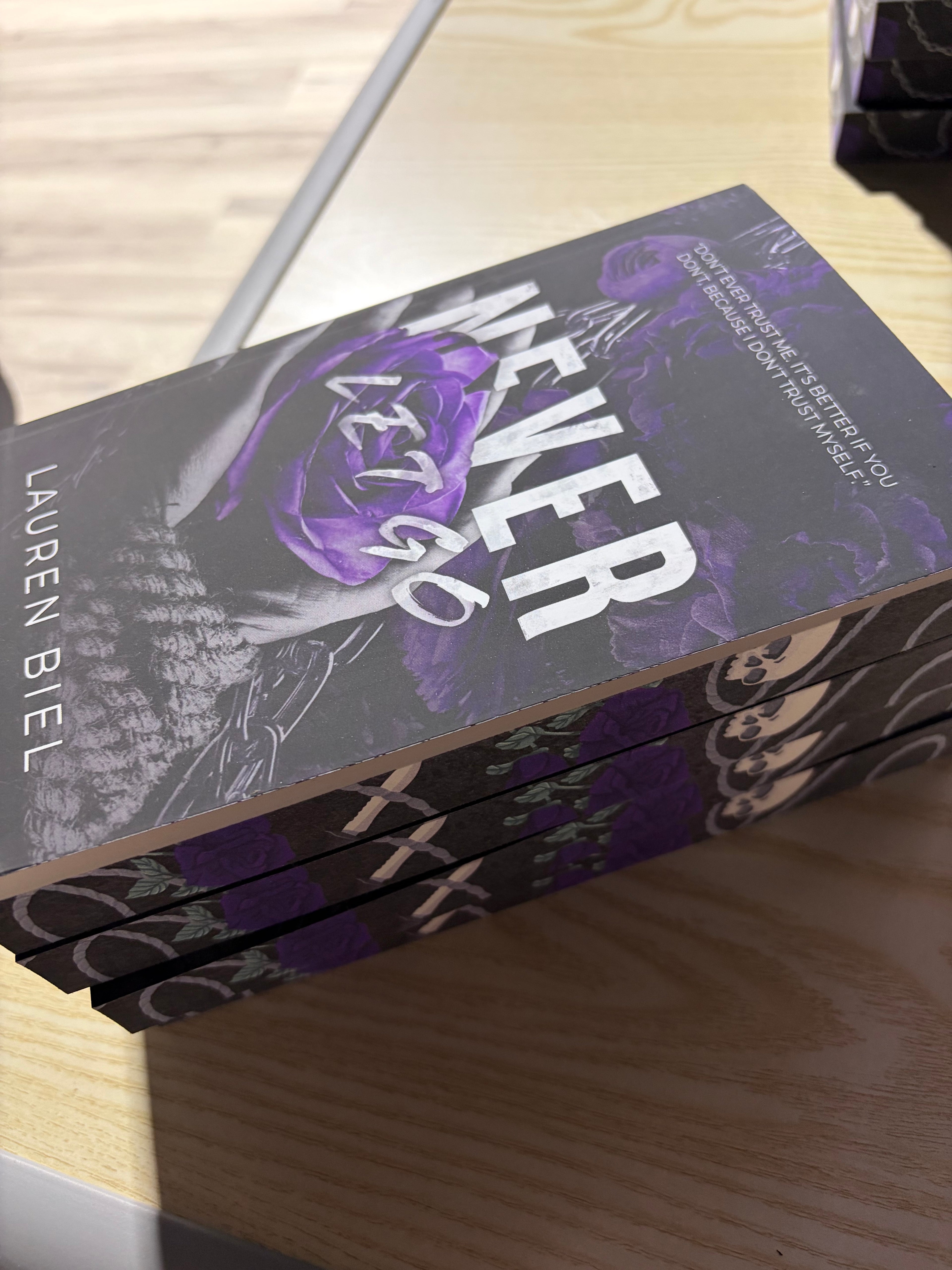 Never Let Go *signed special edition* sprayed edges