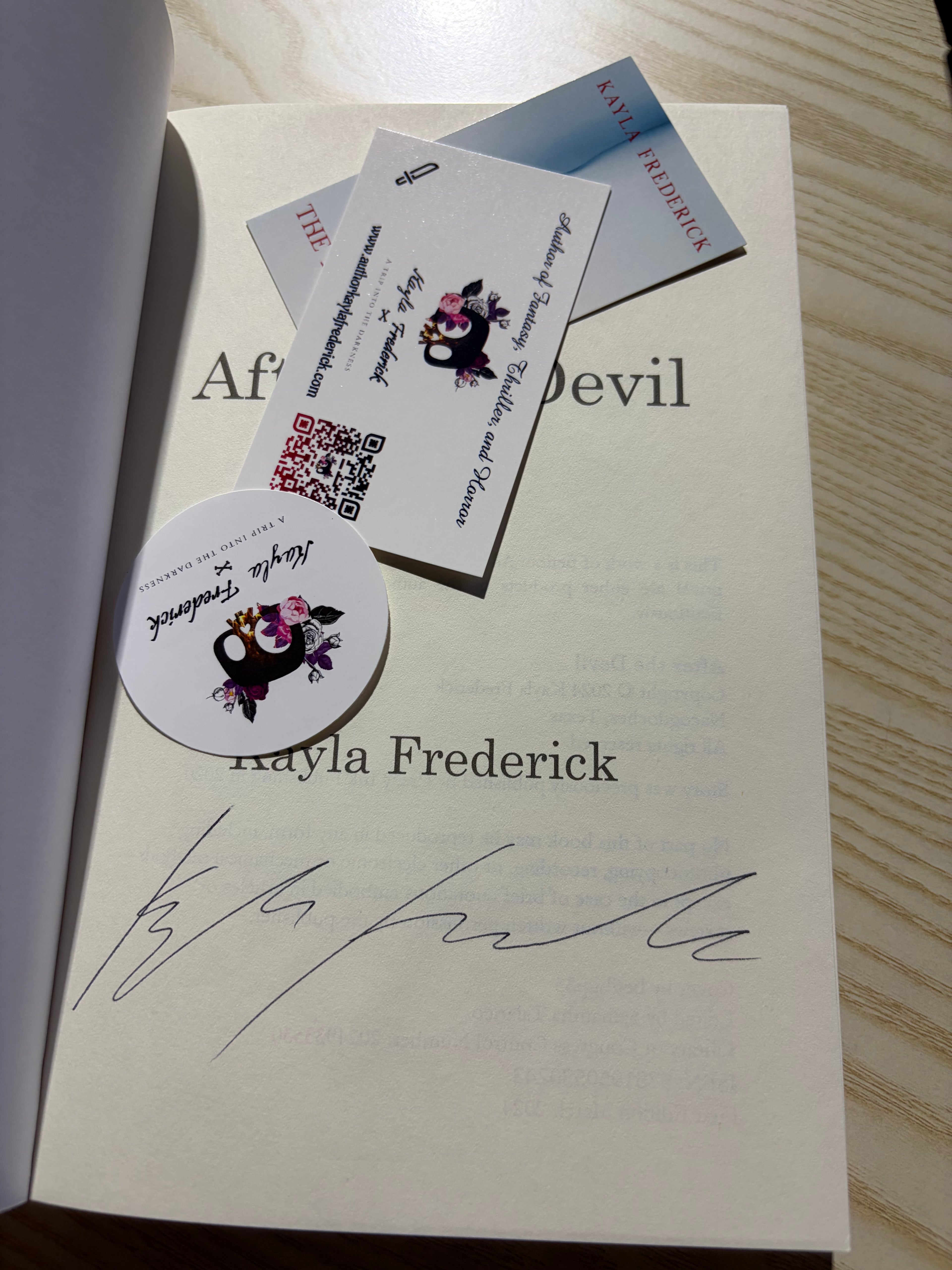 After The Devil *signed*