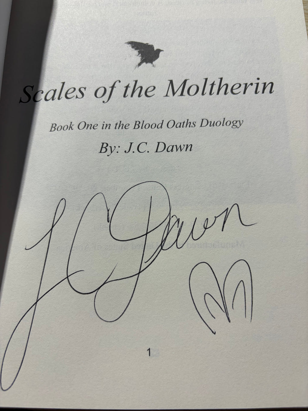 Scales Of The Moltherin *signed*