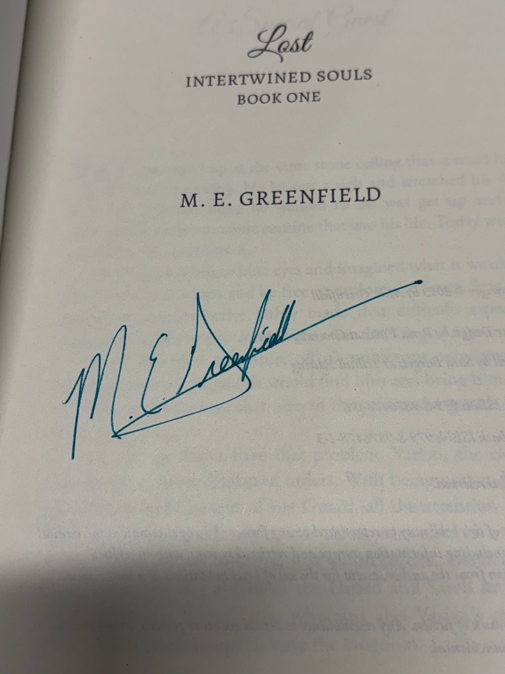 LOST *signed*