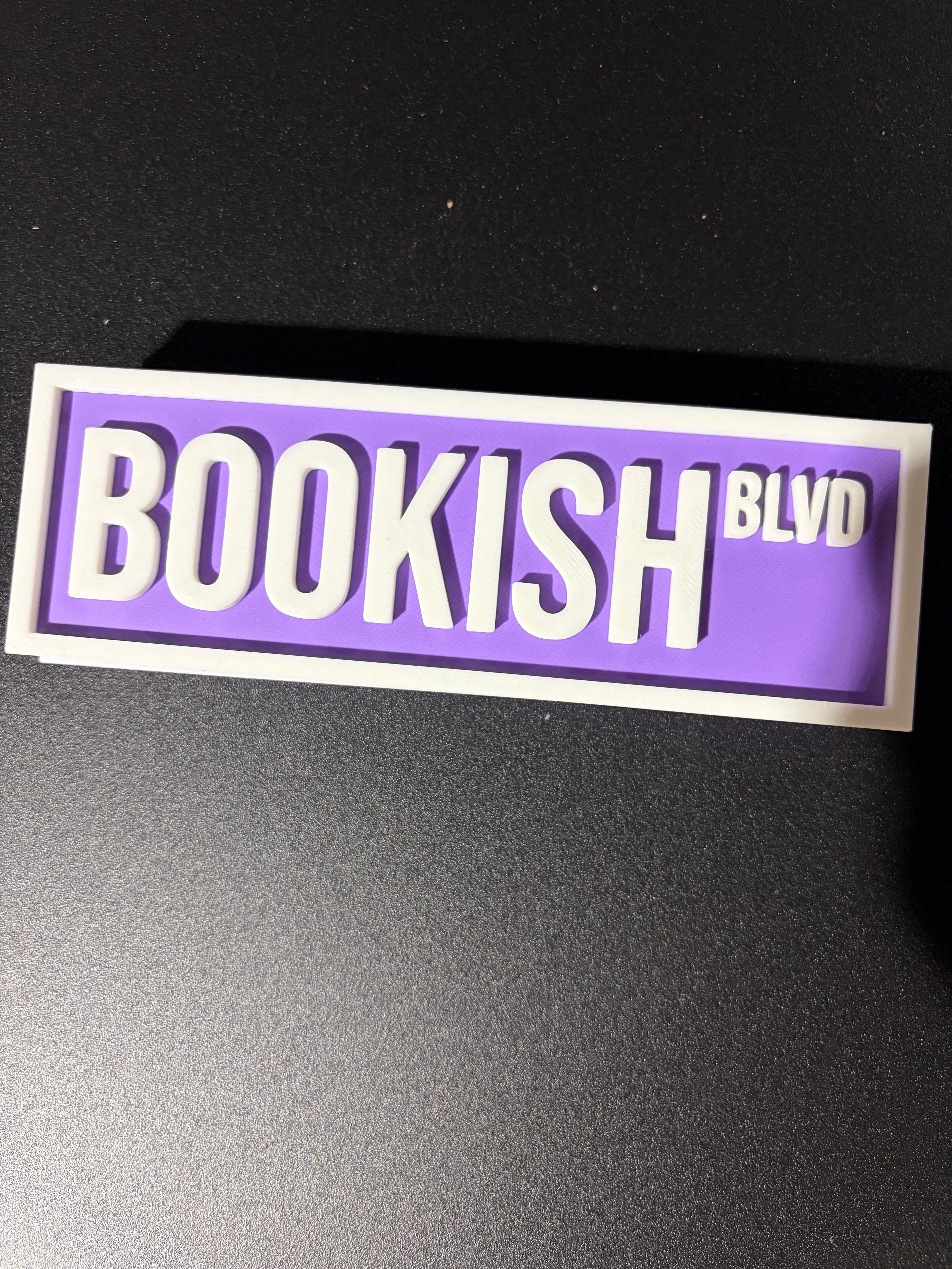 Bookish Blvd Sign