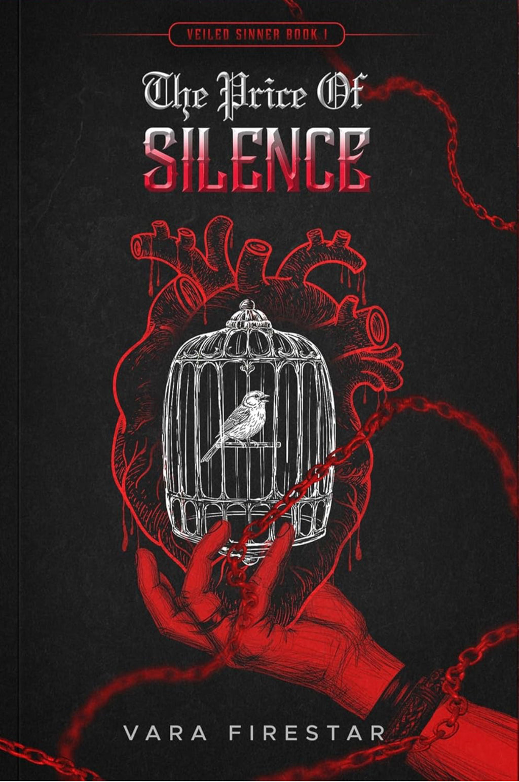 The Price of Silence *signed with goodies* SPRAYED EDGES