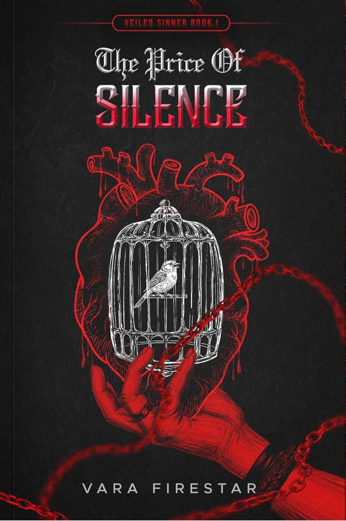 The Price of Silence *signed with goodies* SPRAYED EDGES