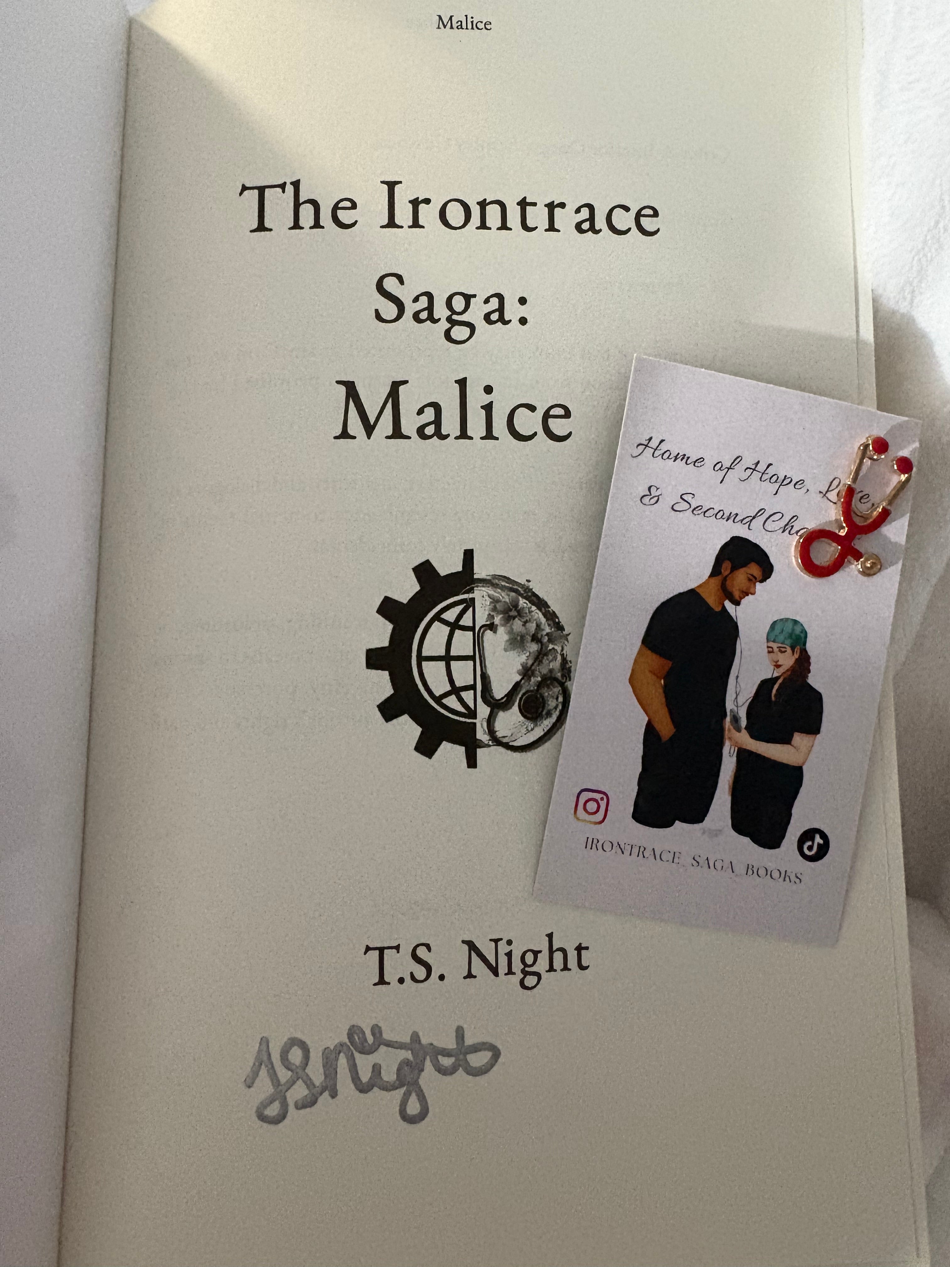 Malice (book 2) *signed* can be read as a standalone